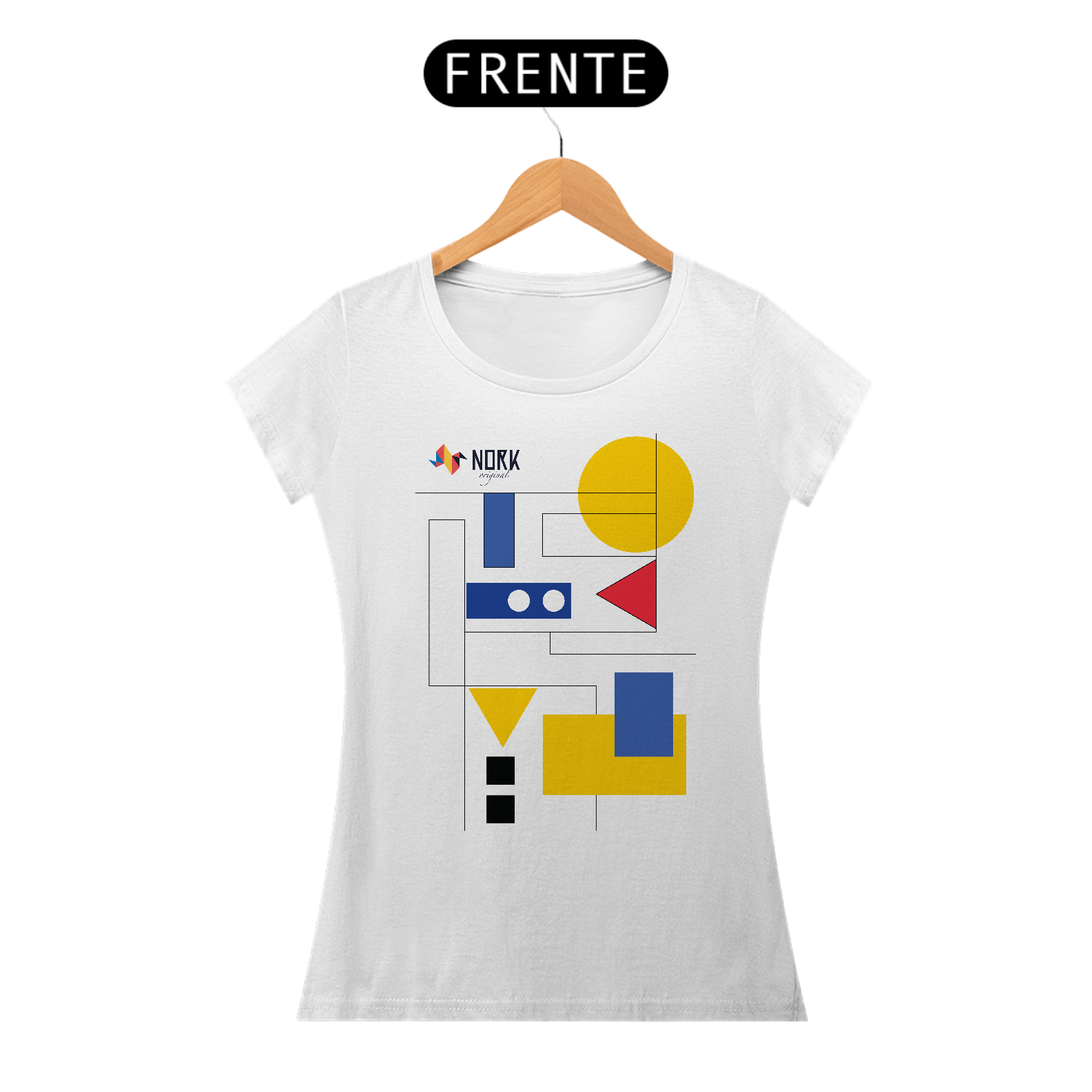 Nome do produto: Camisa Nork Original Bauhaus Geometric Pima