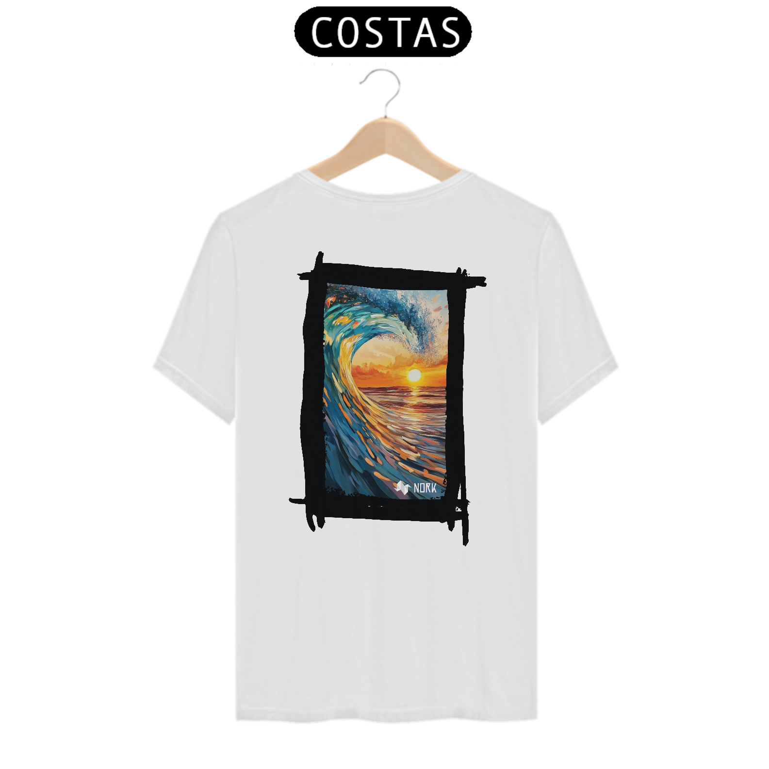 Nome do produto: Camisa Nork Surf Eternal Wave Quality