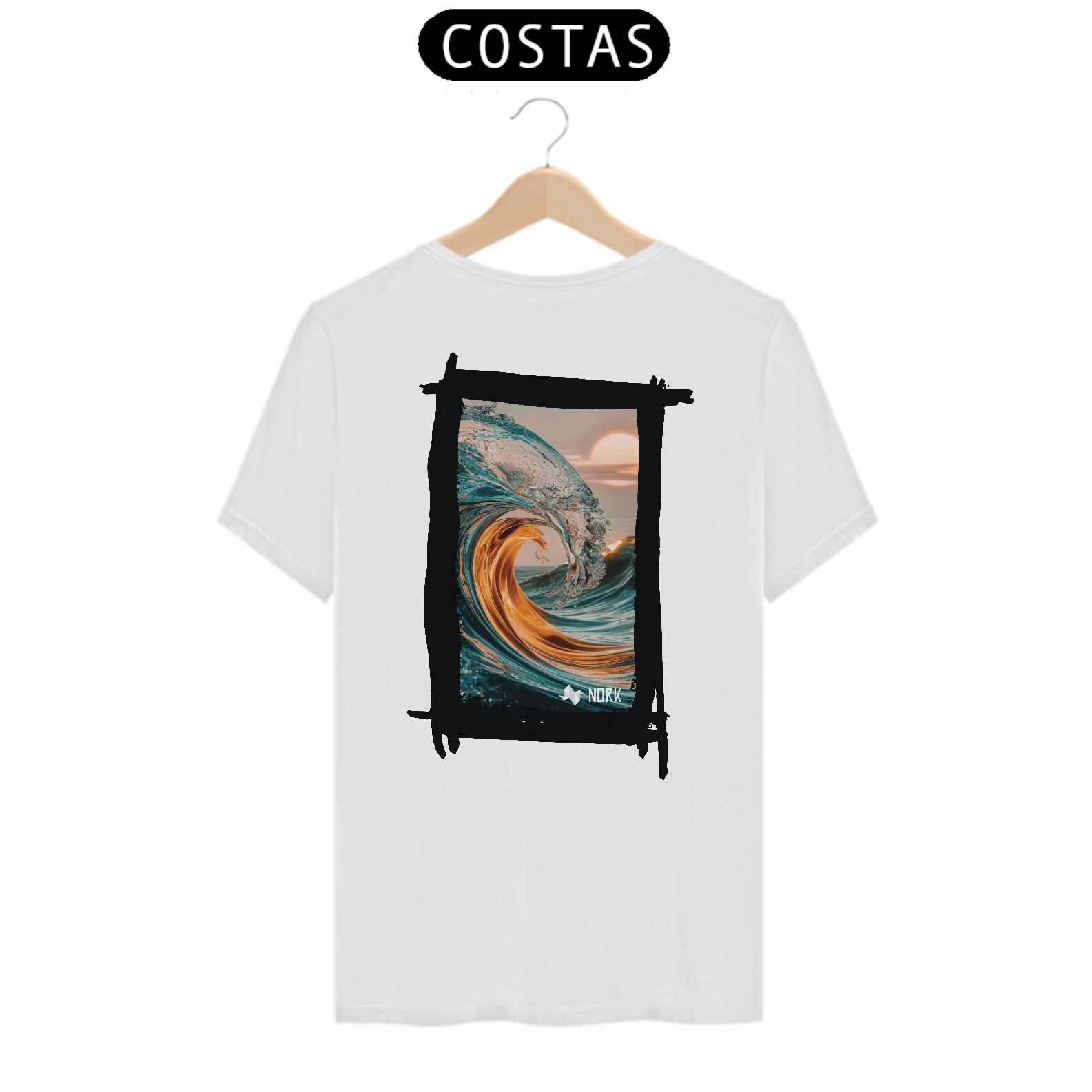 Nome do produto: Camisa Nork Surf Golden Tide Quality