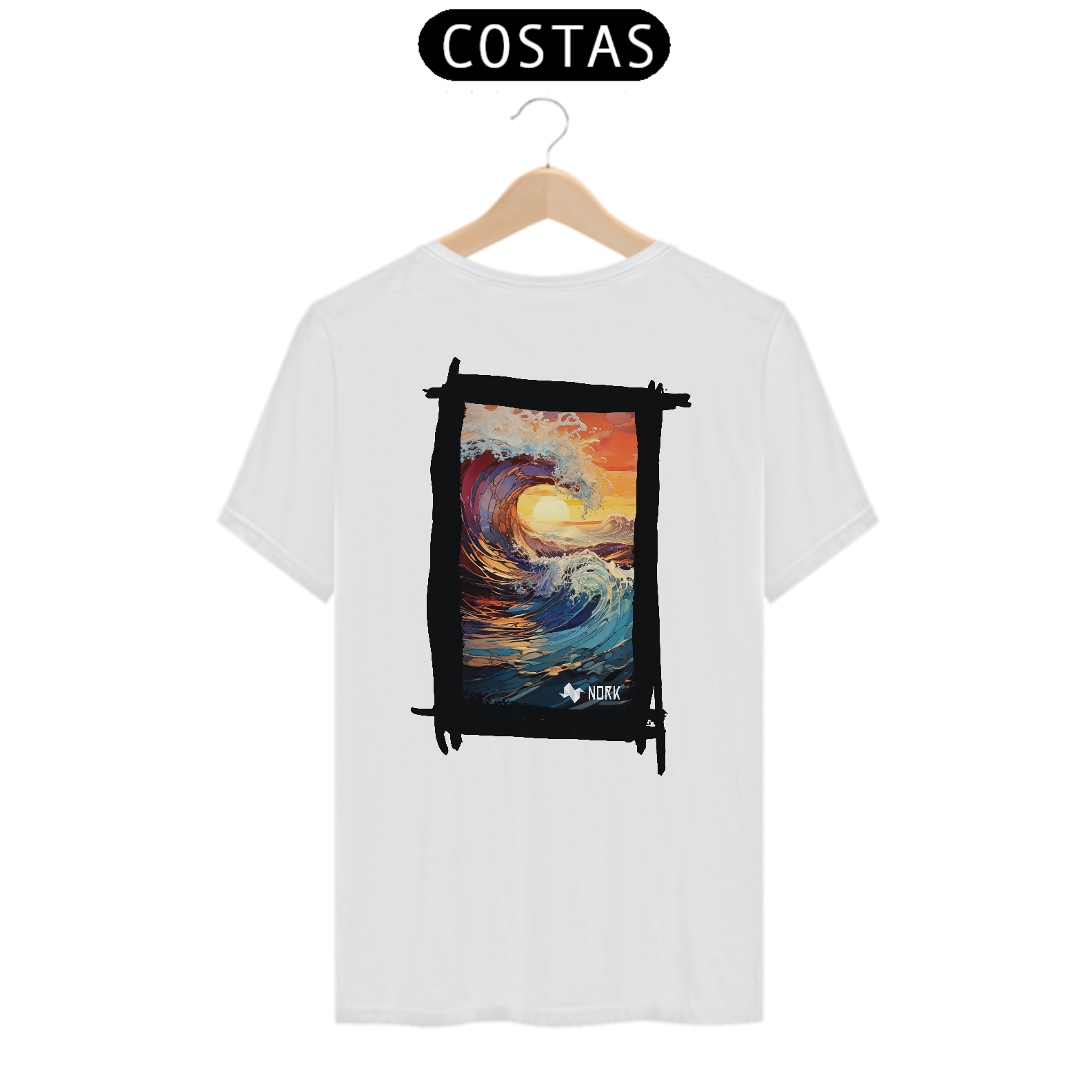 Nome do produto: Camisa Nork surf Sunset Wave Motion Quality