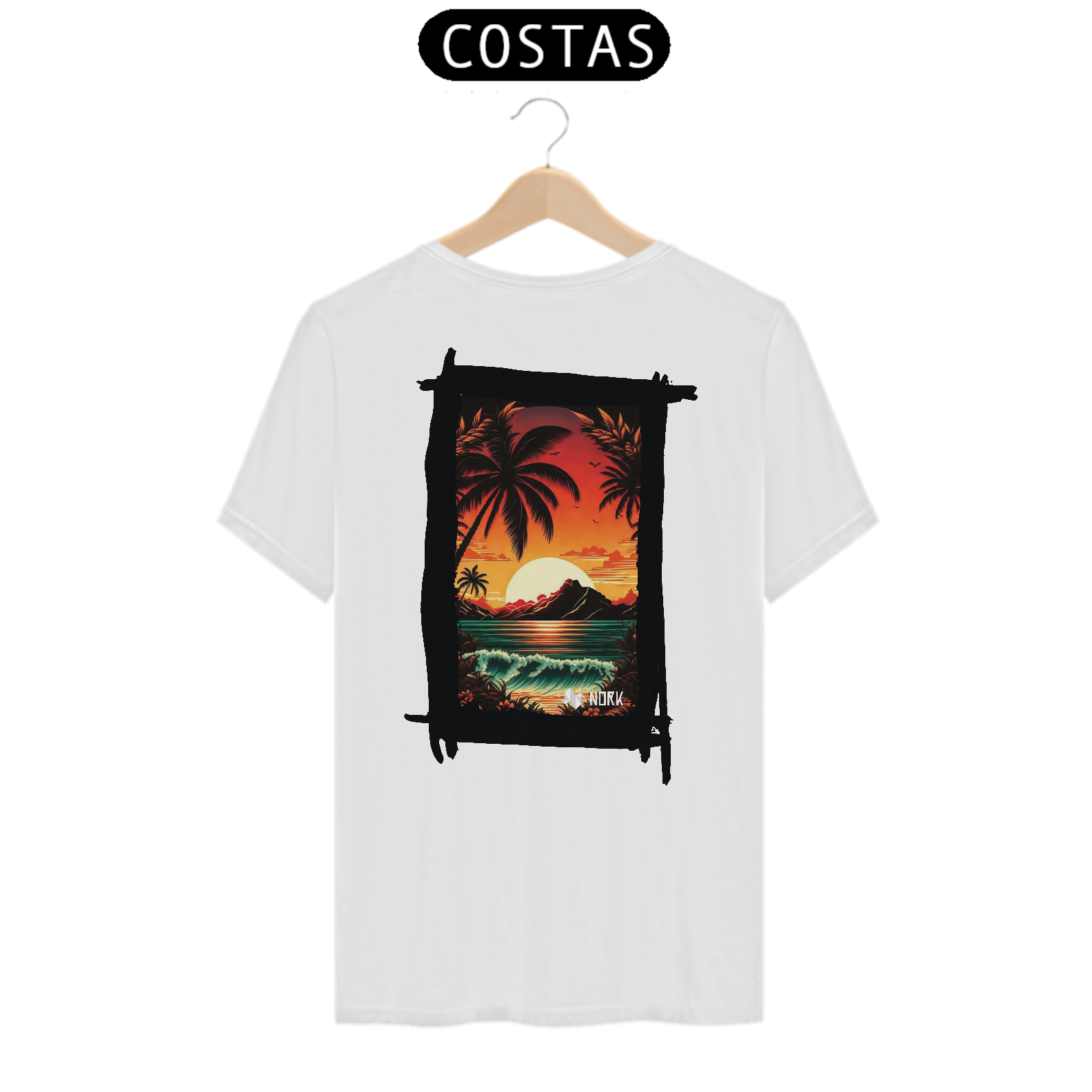 Nome do produto: Camisa Nork Surf Sunset Tropics Quality