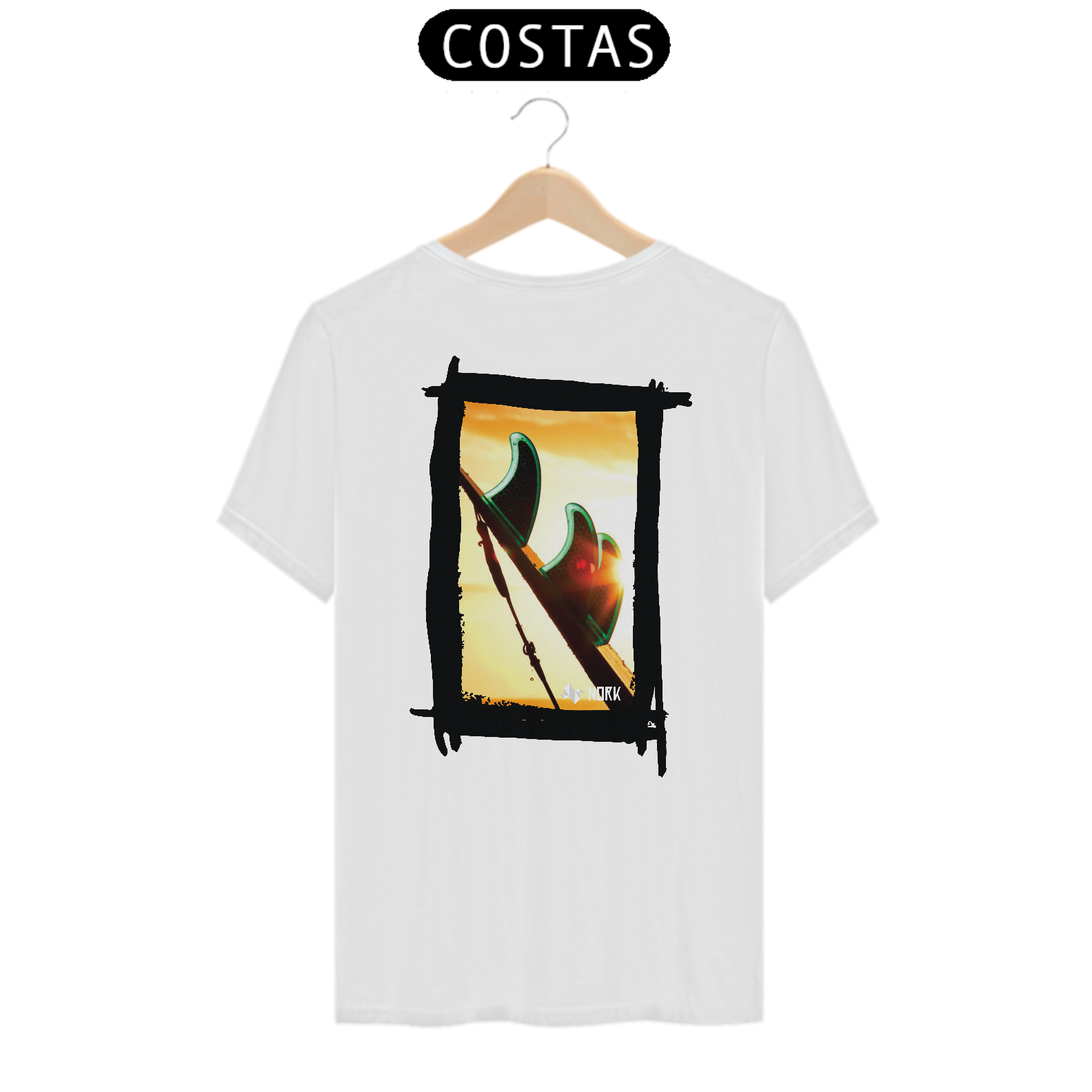Nome do produto: Camisa Nork Surf Sunset Fins Quality