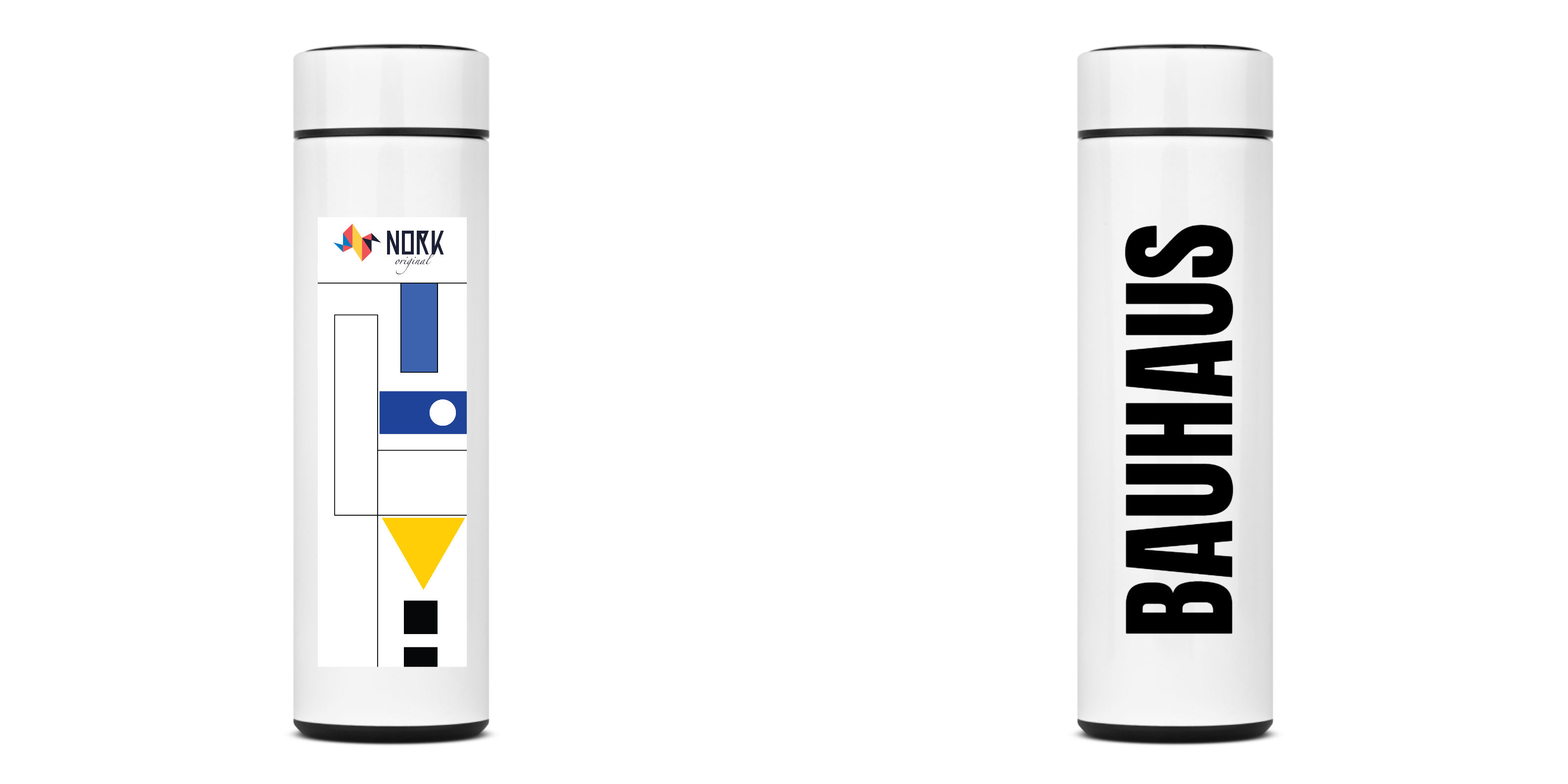 Nome do produto: Garrafa Térmica Nork Original Bauhaus Colors - 400ml