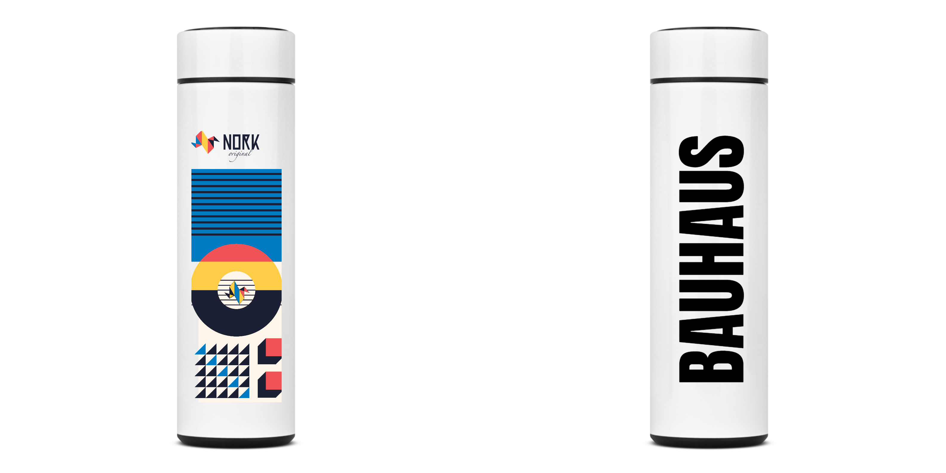 Nome do produto: Garrafa Térmica Nork Original Bauhaus Colorful - 400ml