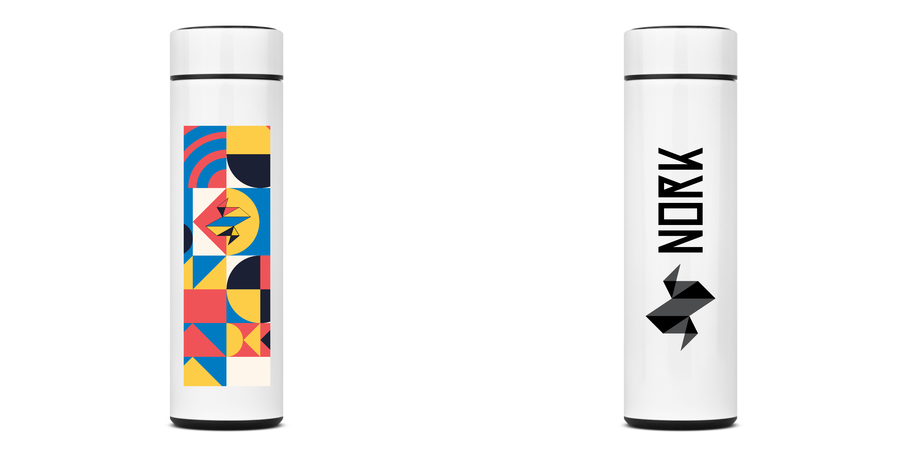 Nome do produto: Garrafa Térmica Nork Original Bauhaus German School - 400ml