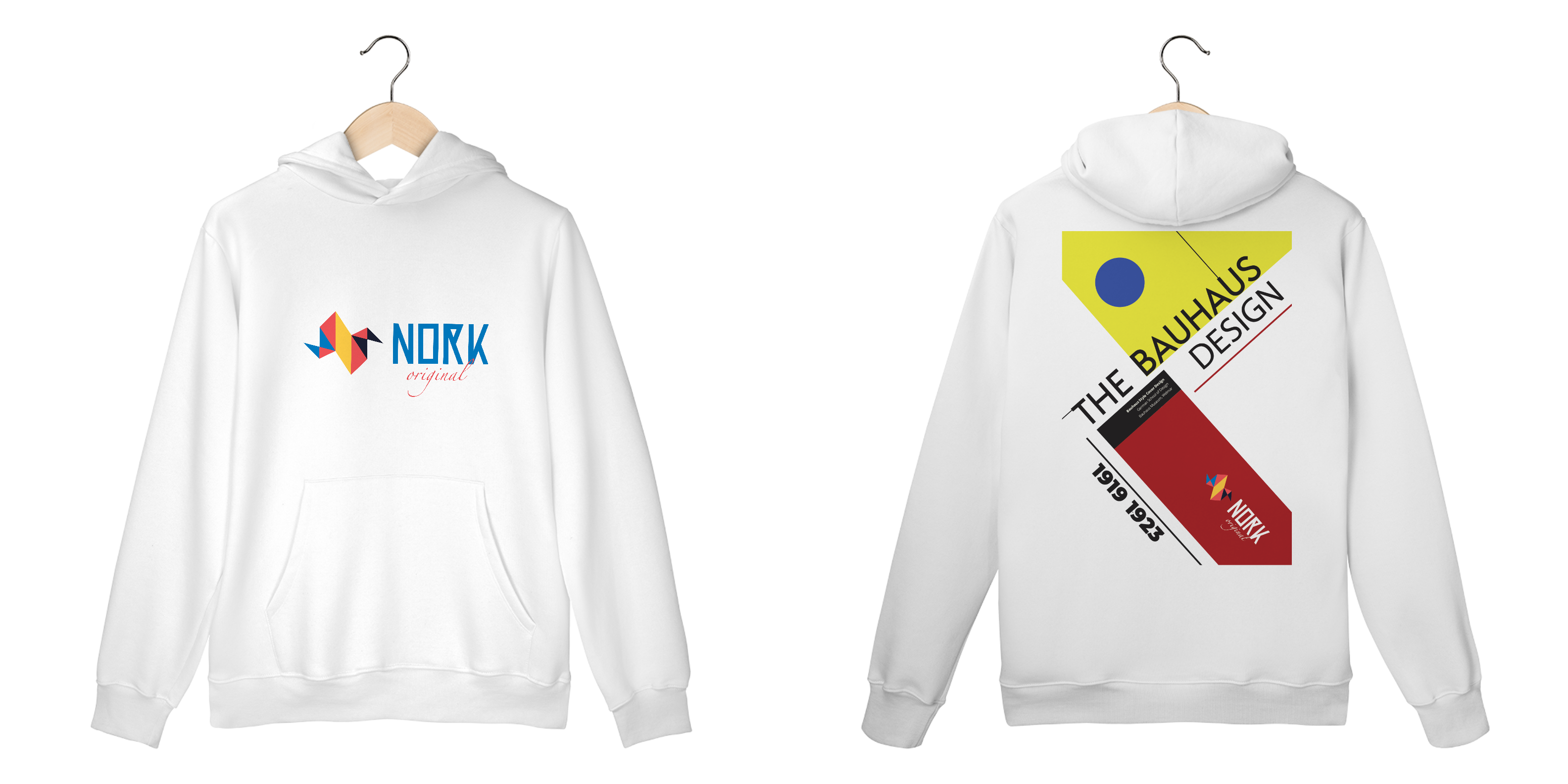 Nome do produto: Casaco Moletom Canguru Nork Original Bauhaus The Design