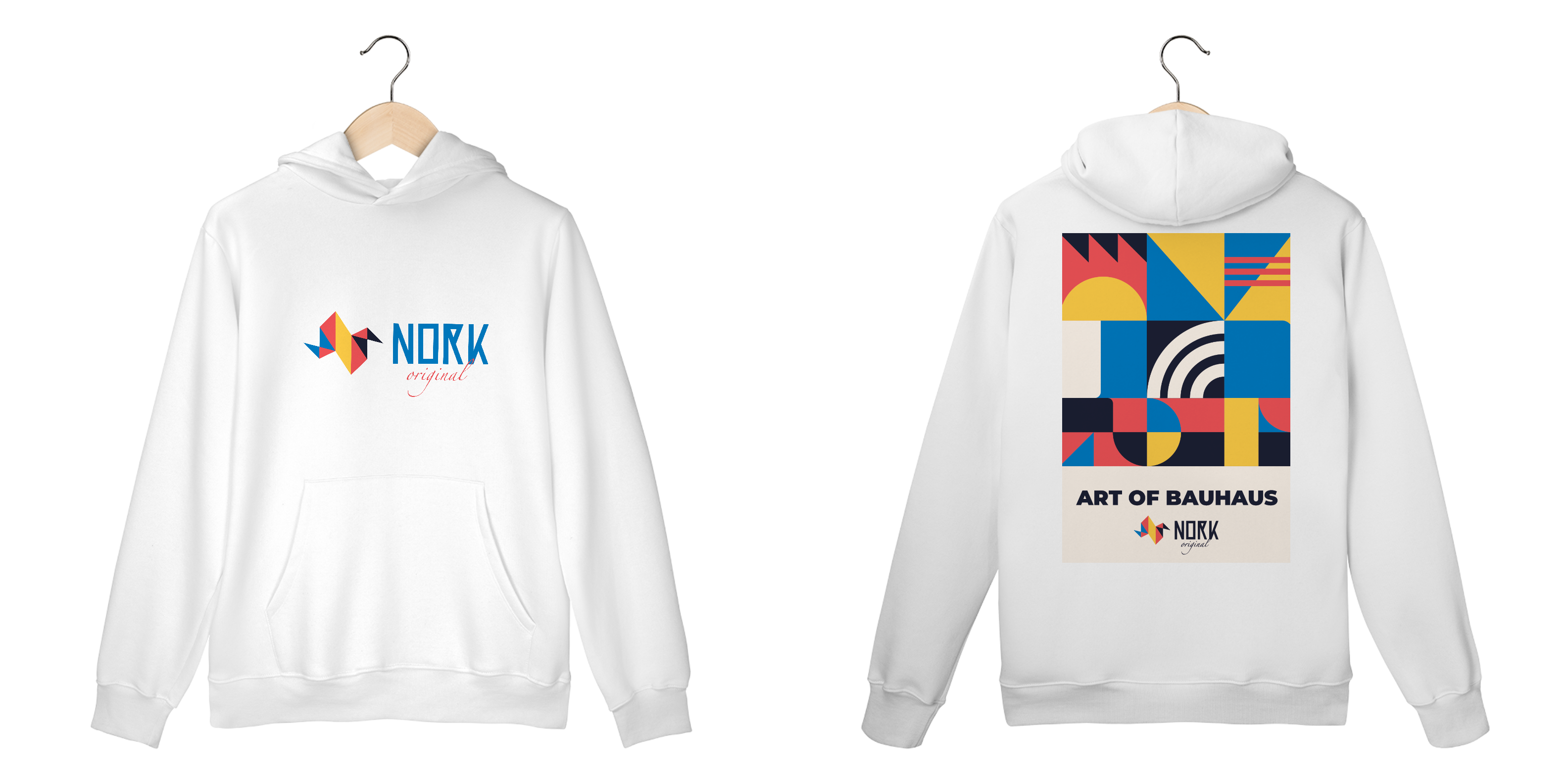 Nome do produto: Casaco Moletom Canguru Nork Original Art Of Bauhaus