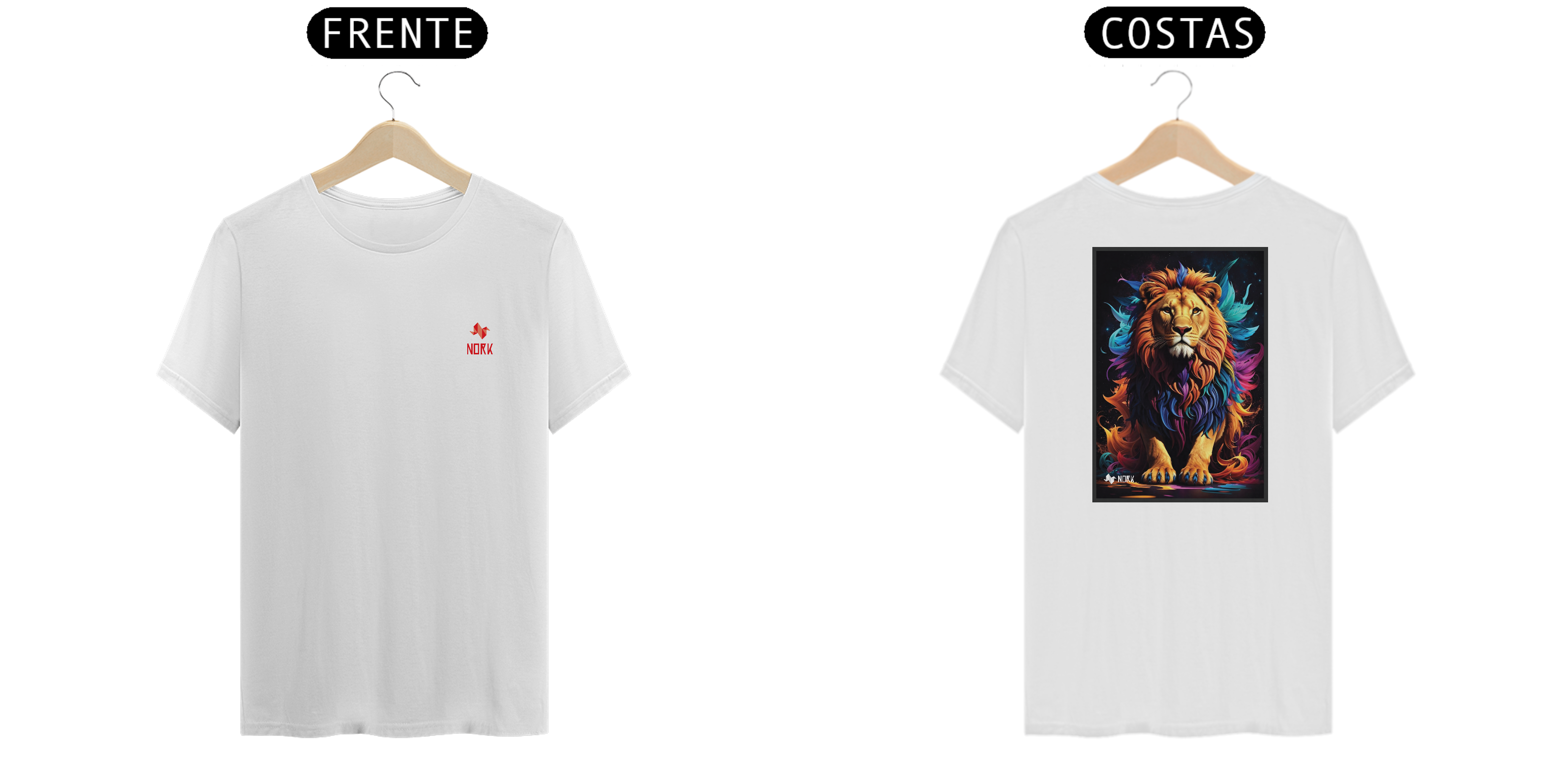 Nome do produto: Camisa Nork Animal Planet Realeza Cósmica Quality