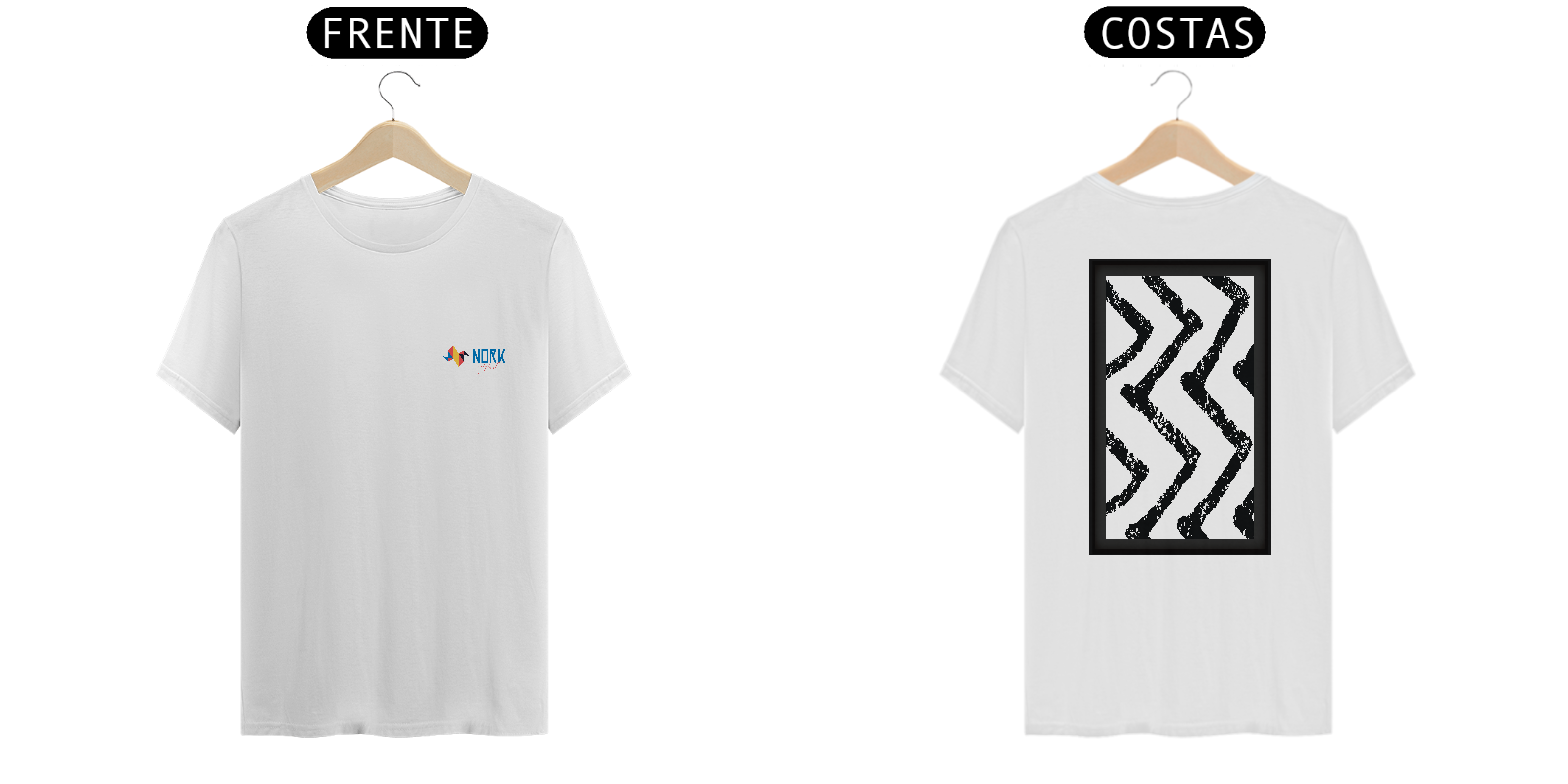 Nome do produto: Camisa Nork Original Terapia Fluxo Zig-Zag Pima