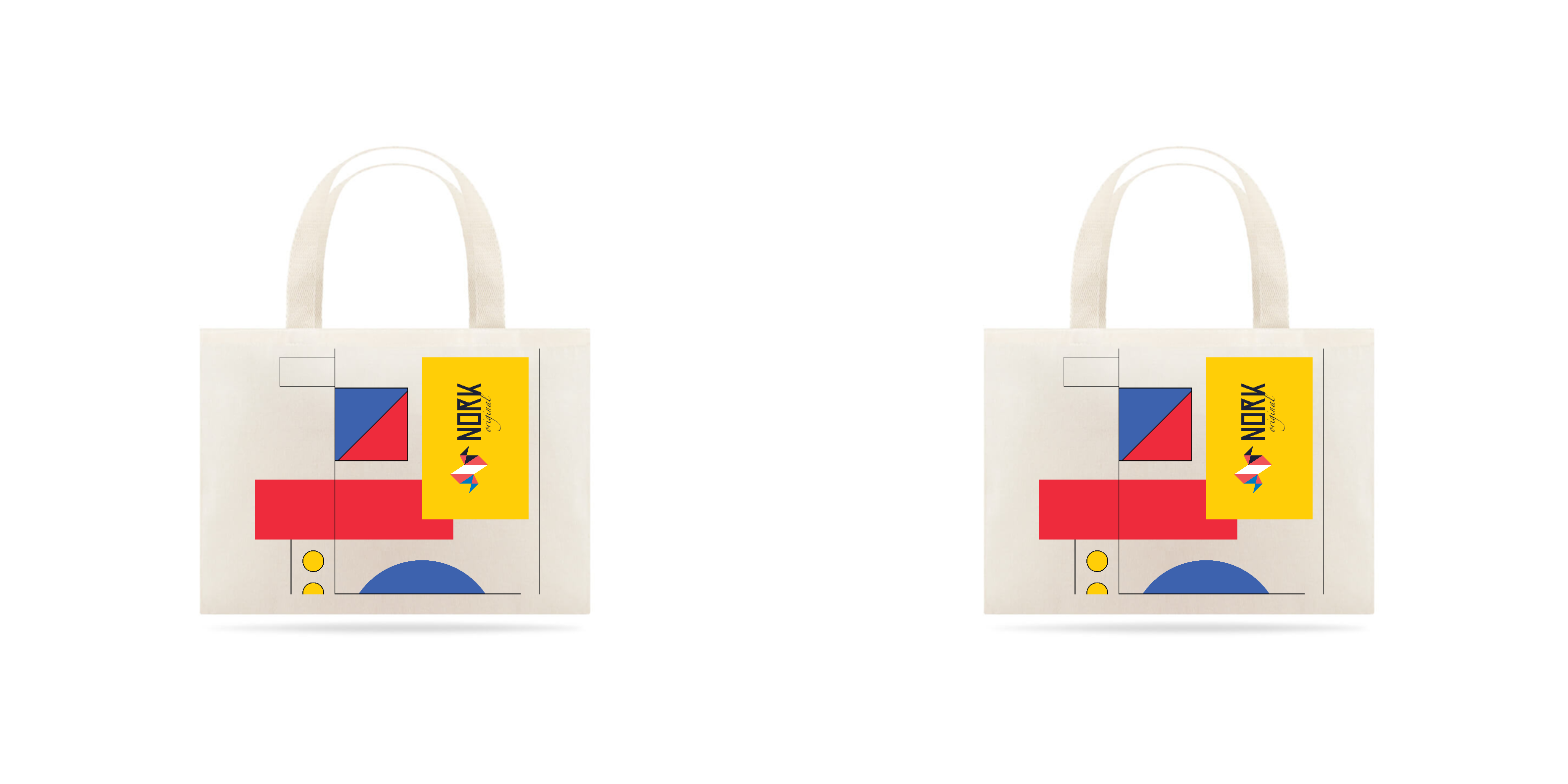 Nome do produto: Eco Bag Grande Nork Bauhaus