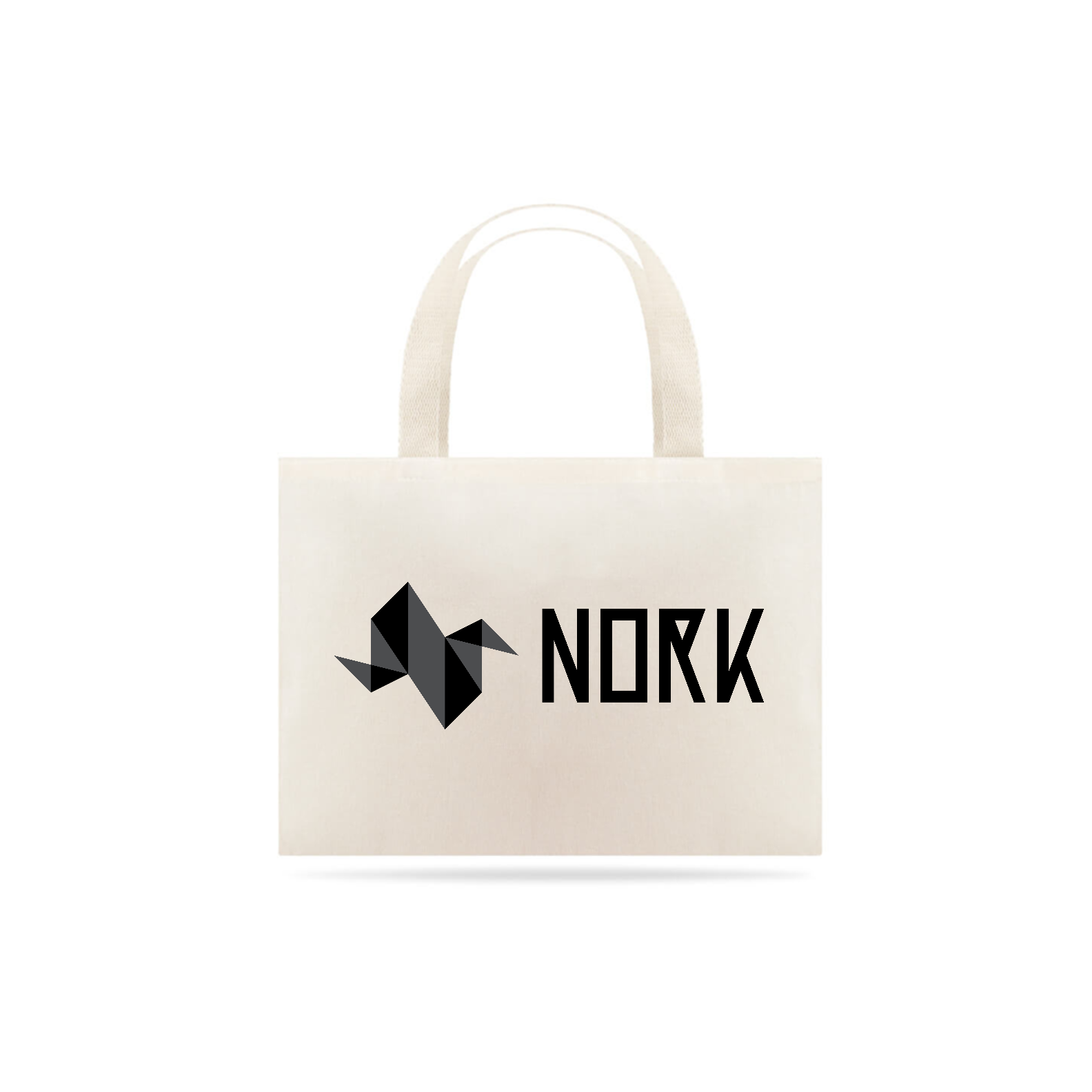 Nome do produto: Eco Bag Grande Nork Logo Preta
