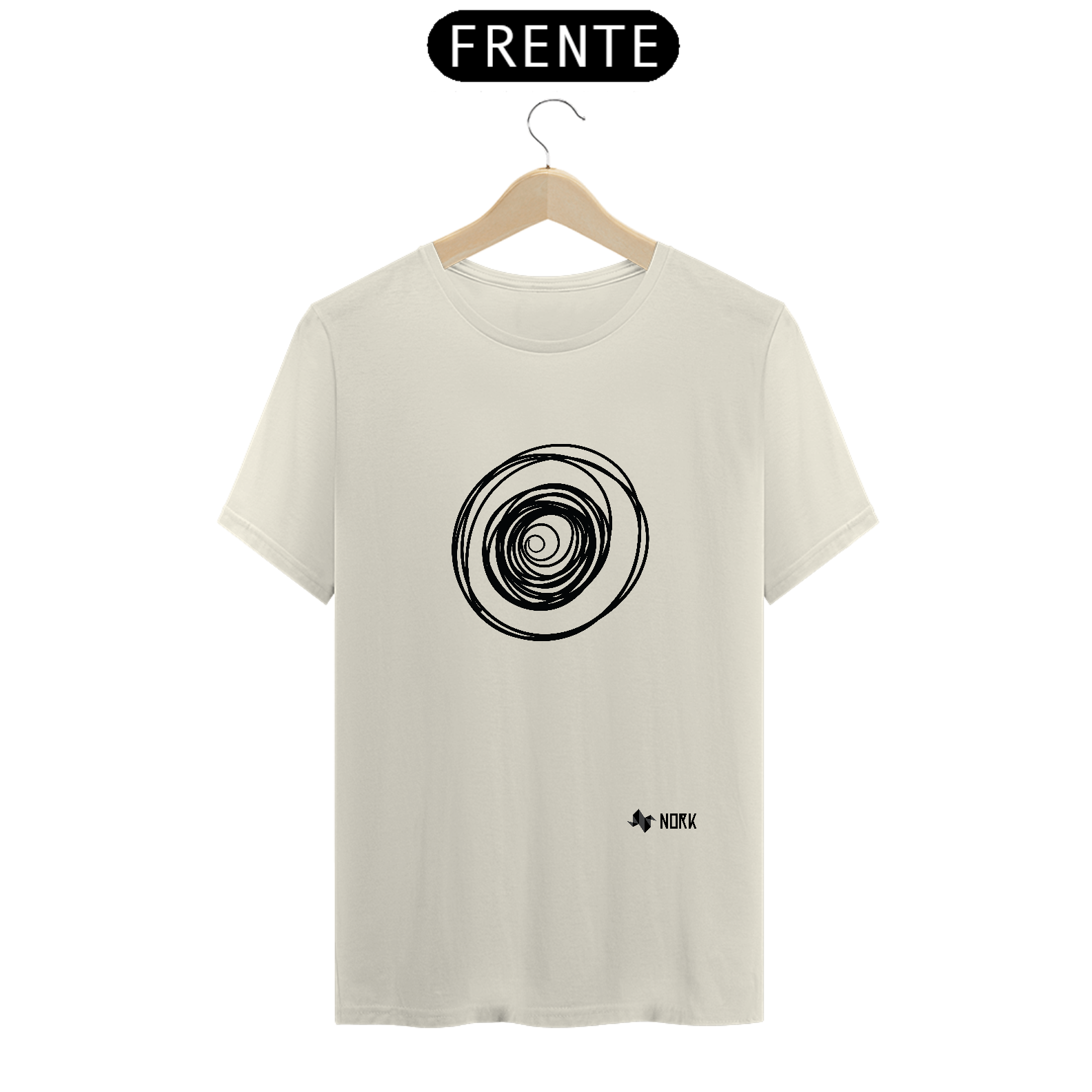 Nome do produto: Camisa Nork Rabisco Espiral Infinita Prime