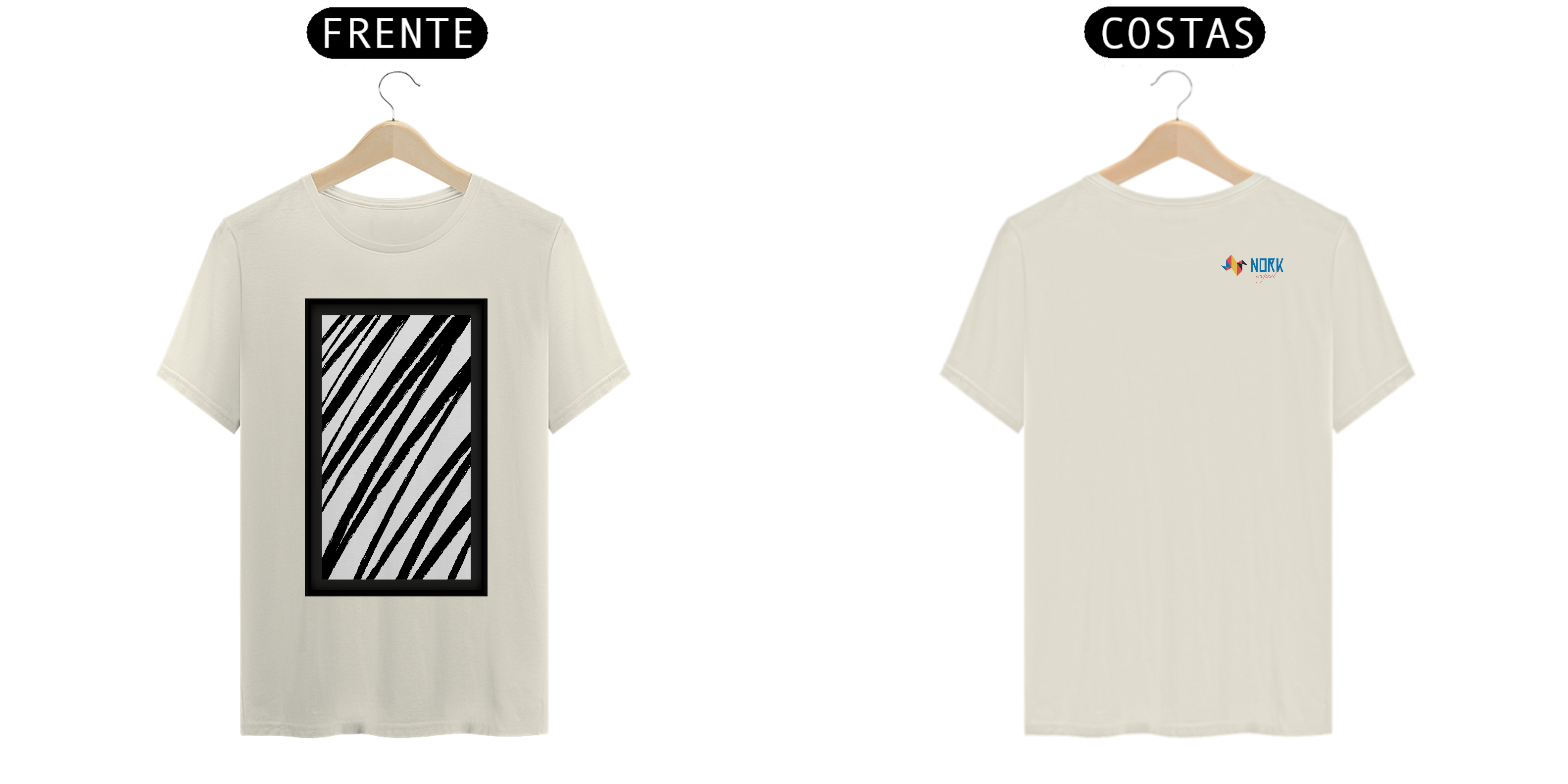 Nome do produto: Camisa Nork Original Terapia Listras Essenciais Pima