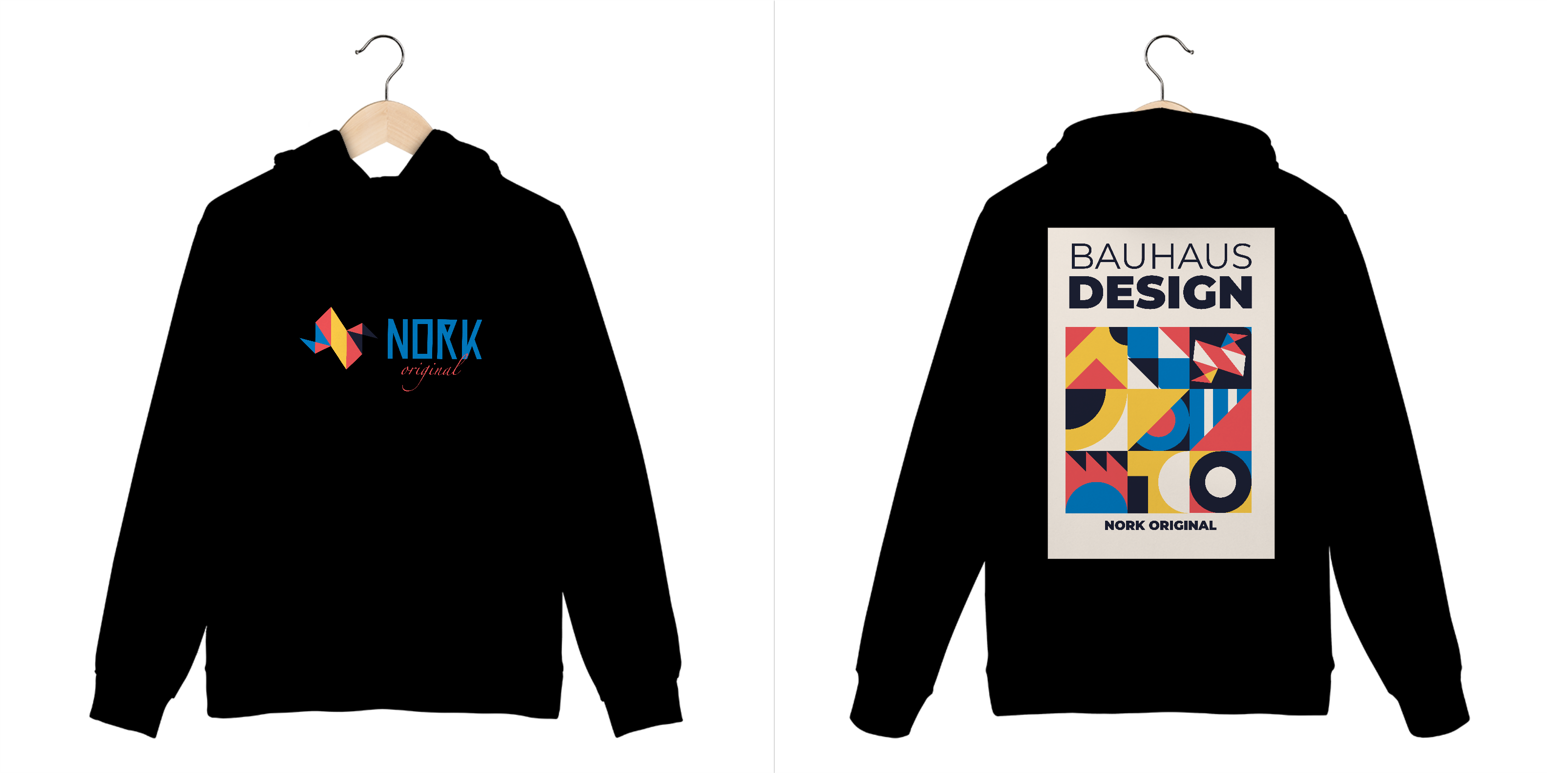 Nome do produto: Casaco Moletom Canguru Nork Original Bauhaus Design