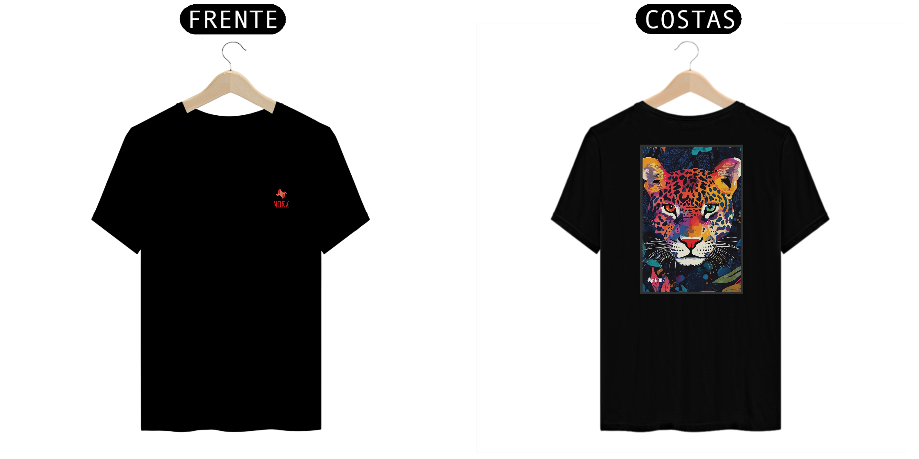 Nome do produto: Camisa Nork Animal Planet Instinto Colorido Quality