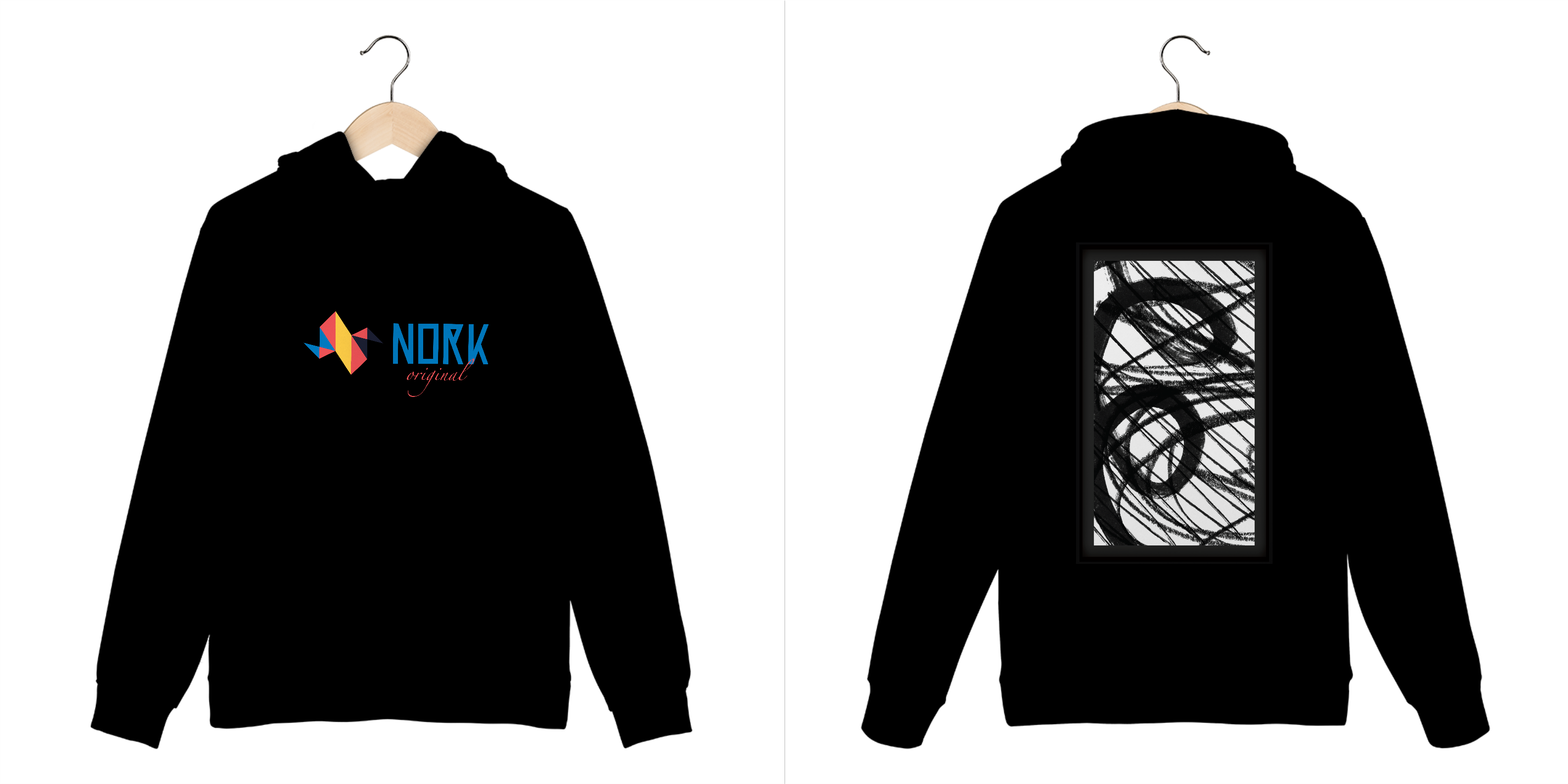 Nome do produto: Casaco Moletom Canguru Nork Original Terapia Interseção Criativa 