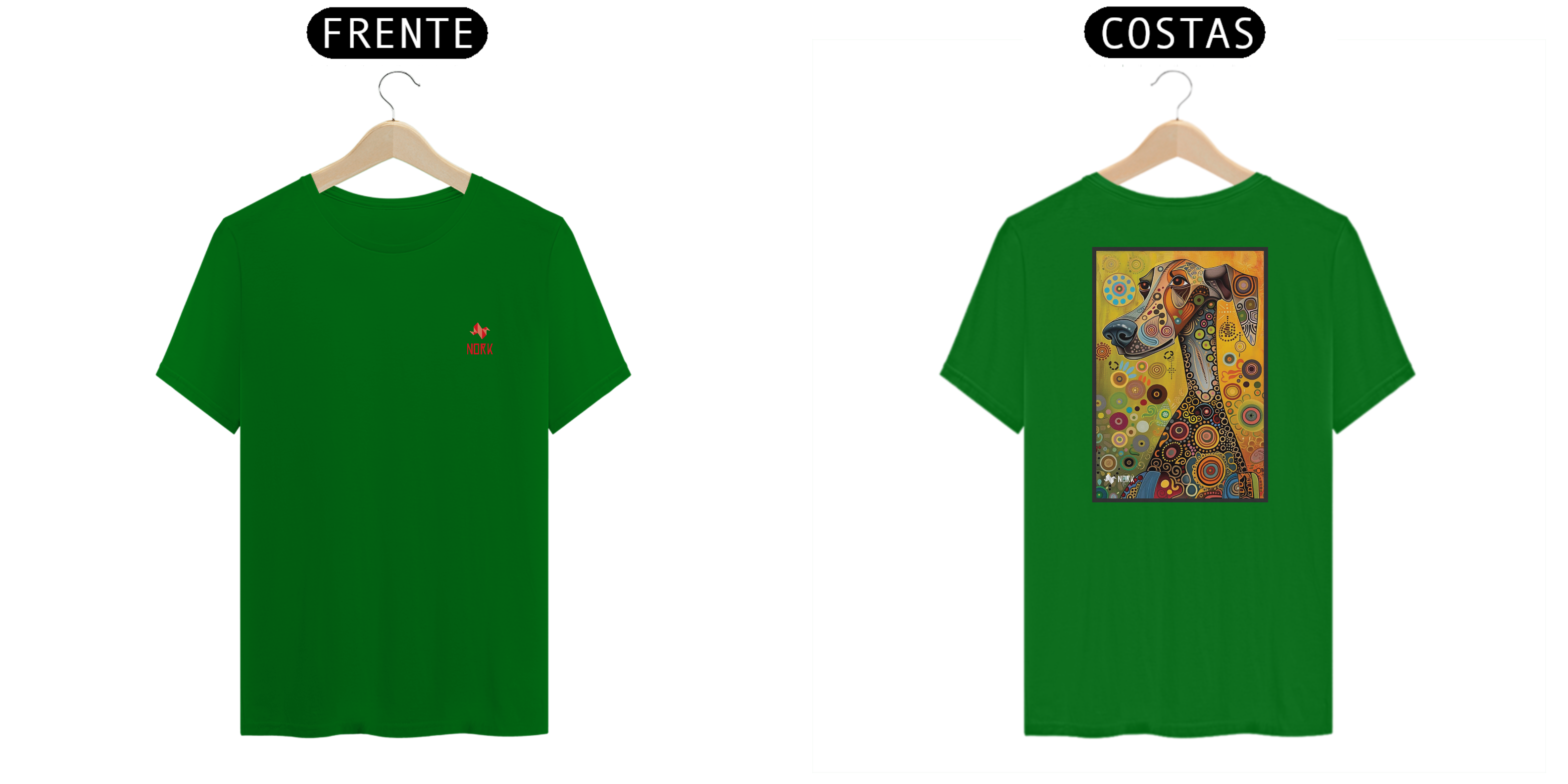 Nome do produto: Camisa Nork Animal Planet Aura Vibrante Quality