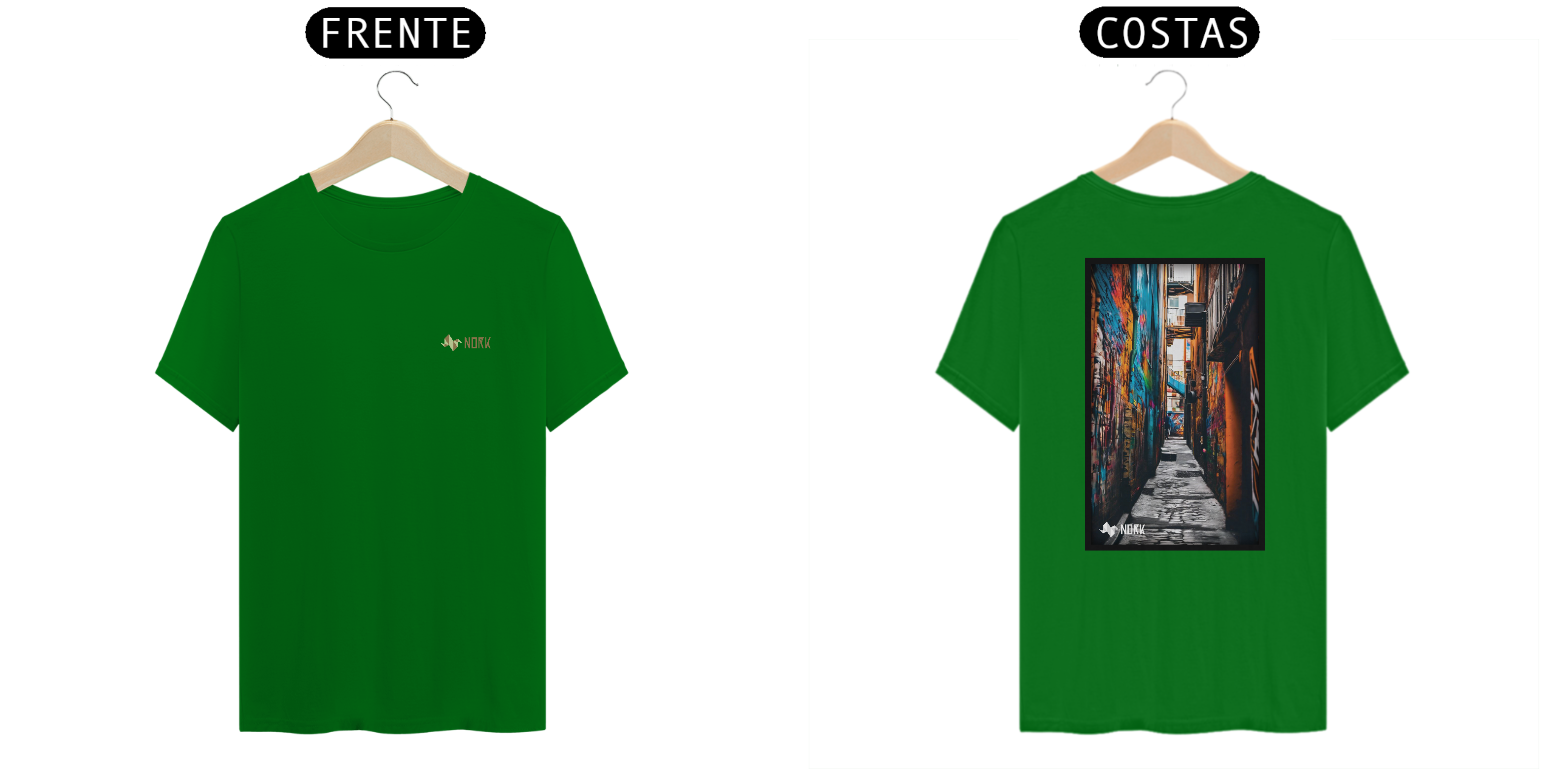 Nome do produto: Camisa Nork Art Beco das Cores Quality