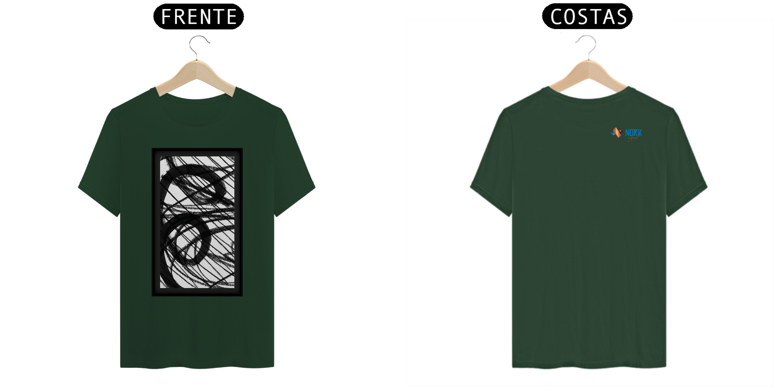 Nome do produto: Camisa Nork Original Terapia Interseção Criativa Pima