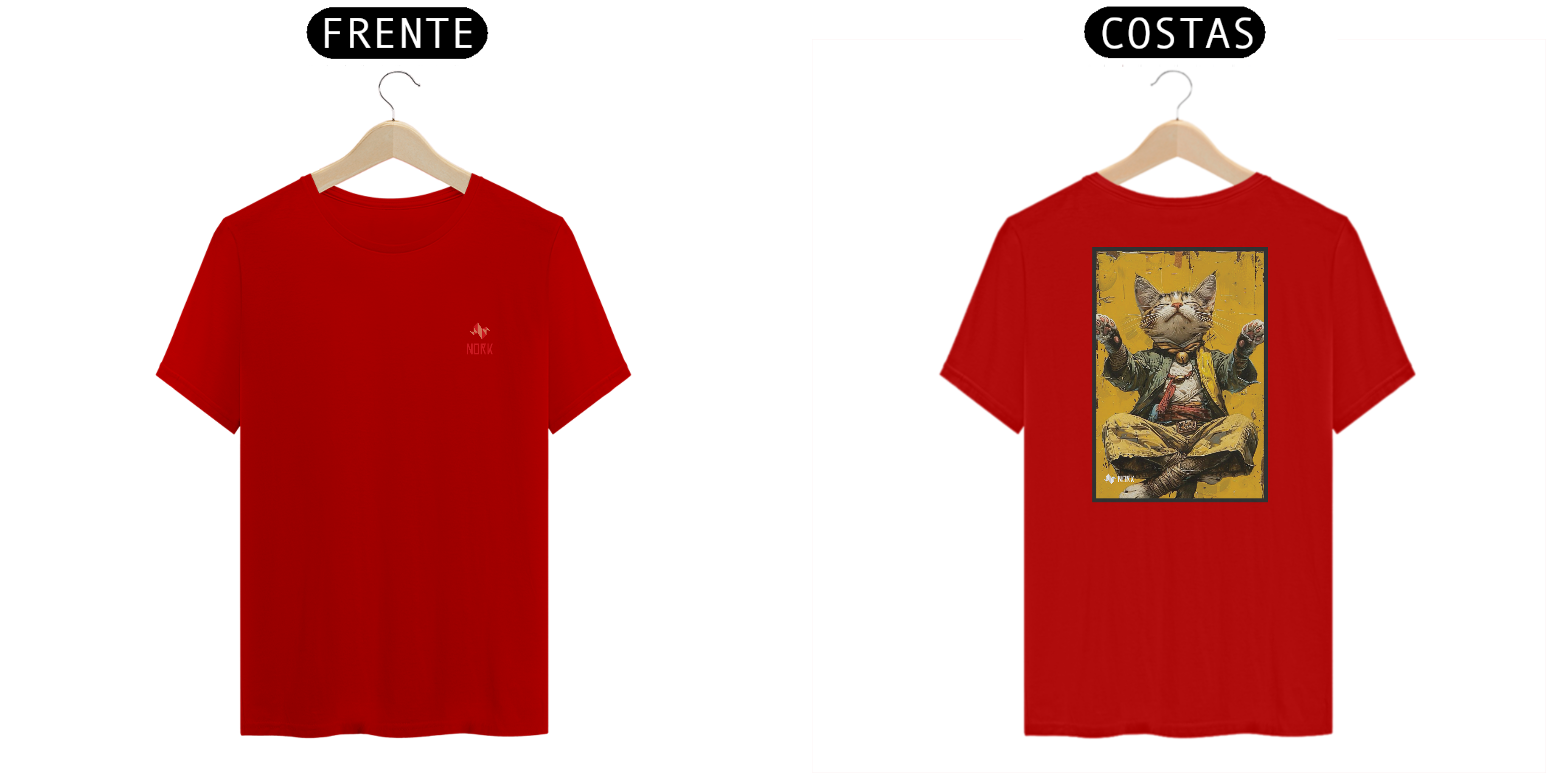 Nome do produto: Camisa Nork Animal Planet Gato Zen Quality