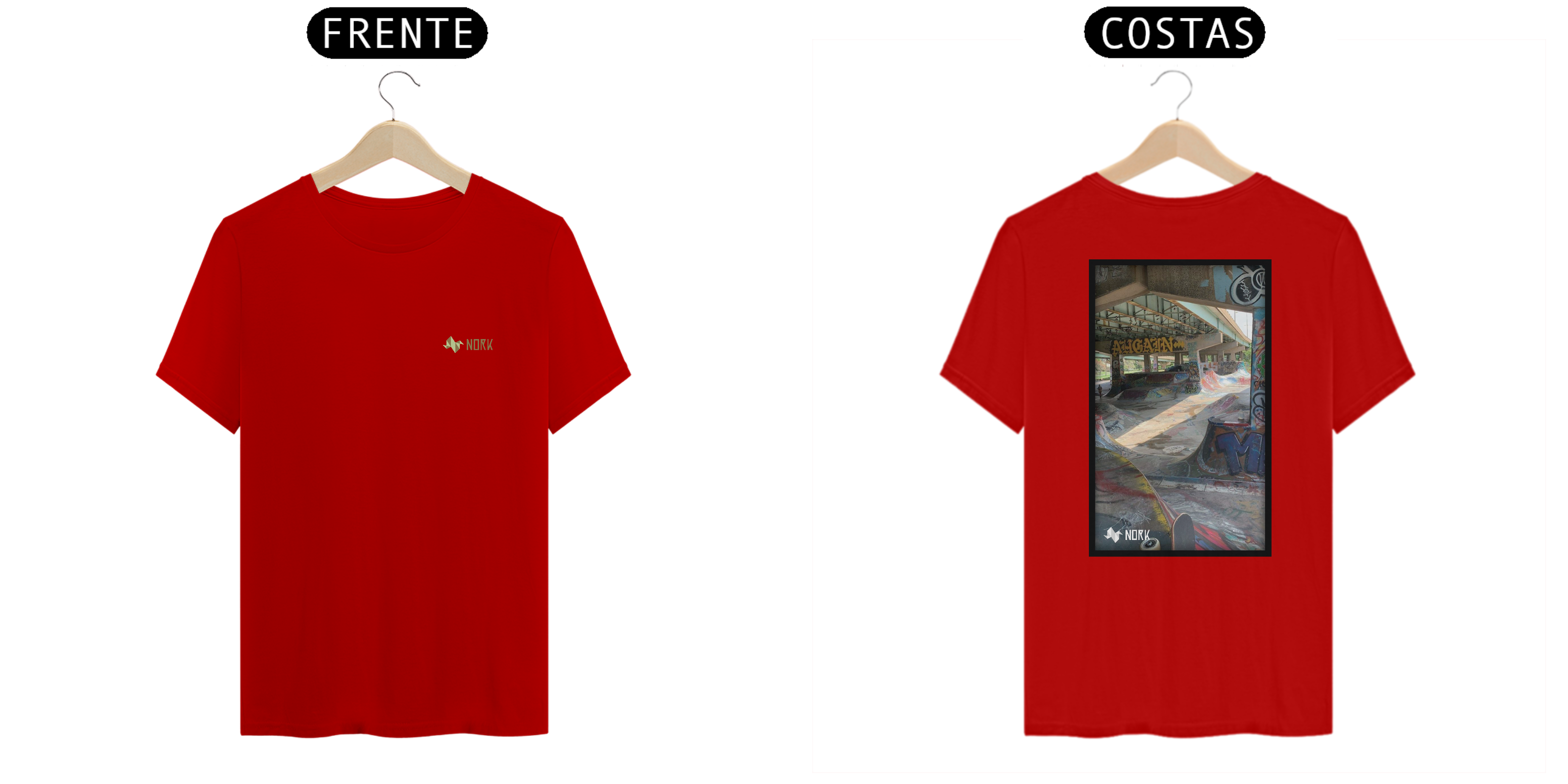 Nome do produto: Camisa Nork Art Skate Park Urbano Quality