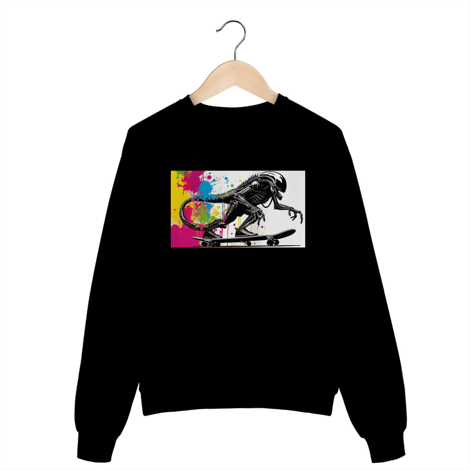 Nome do produto: Moleton Skate Alien