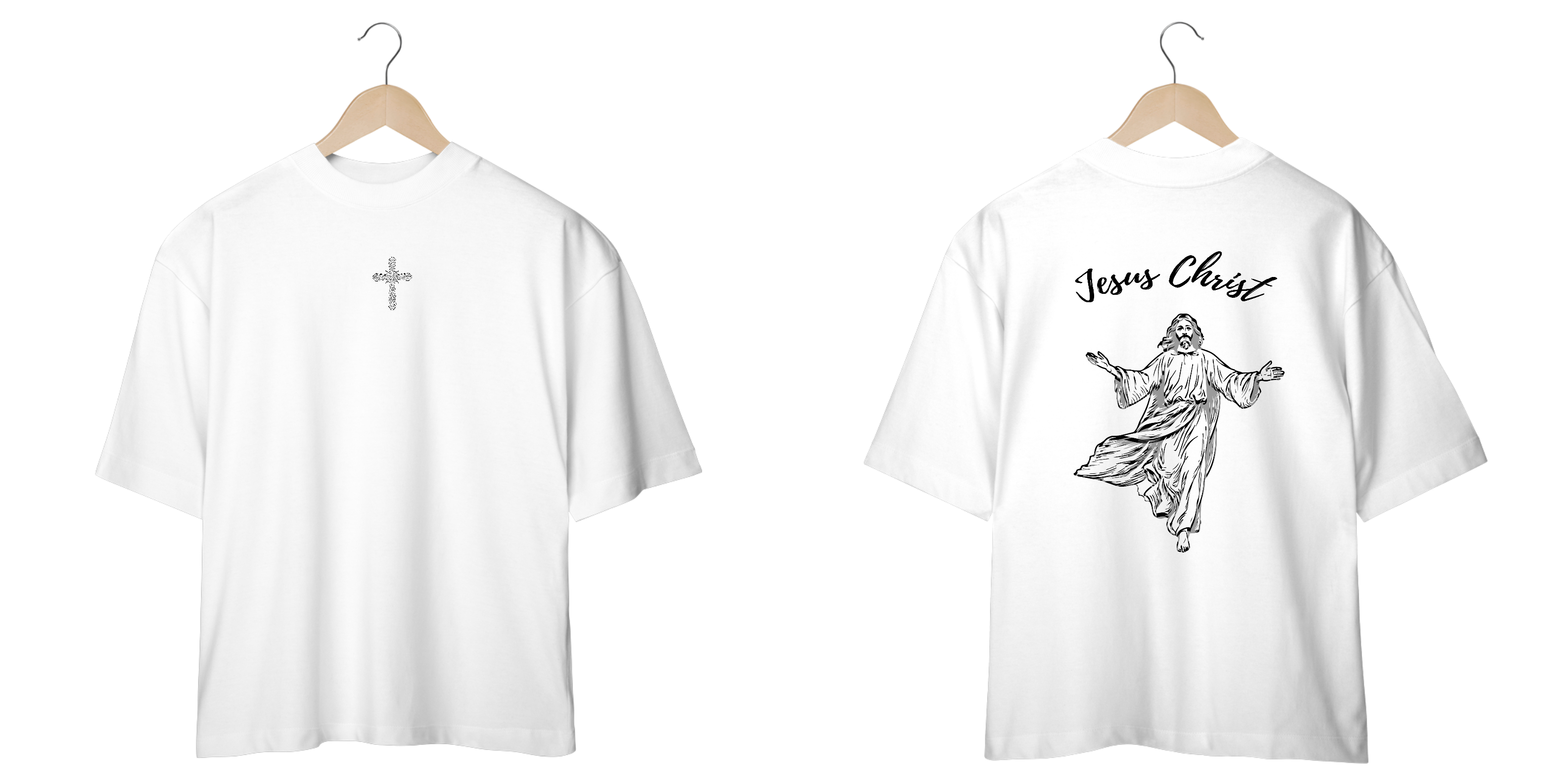 Nome do produto: Camisa Oversized Jesus Cristo 