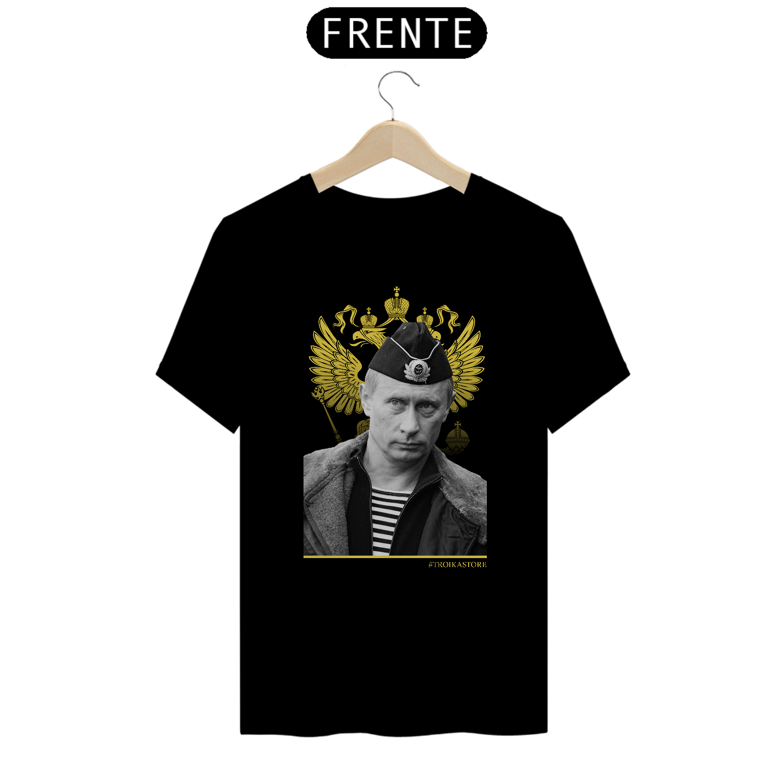 Camiseta Putin Brasão