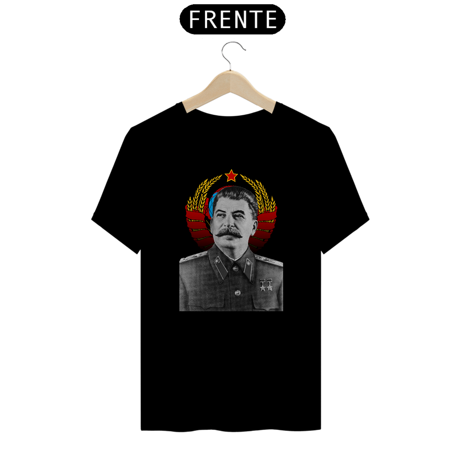 Nome do produto: Camiseta Stalin Brasão