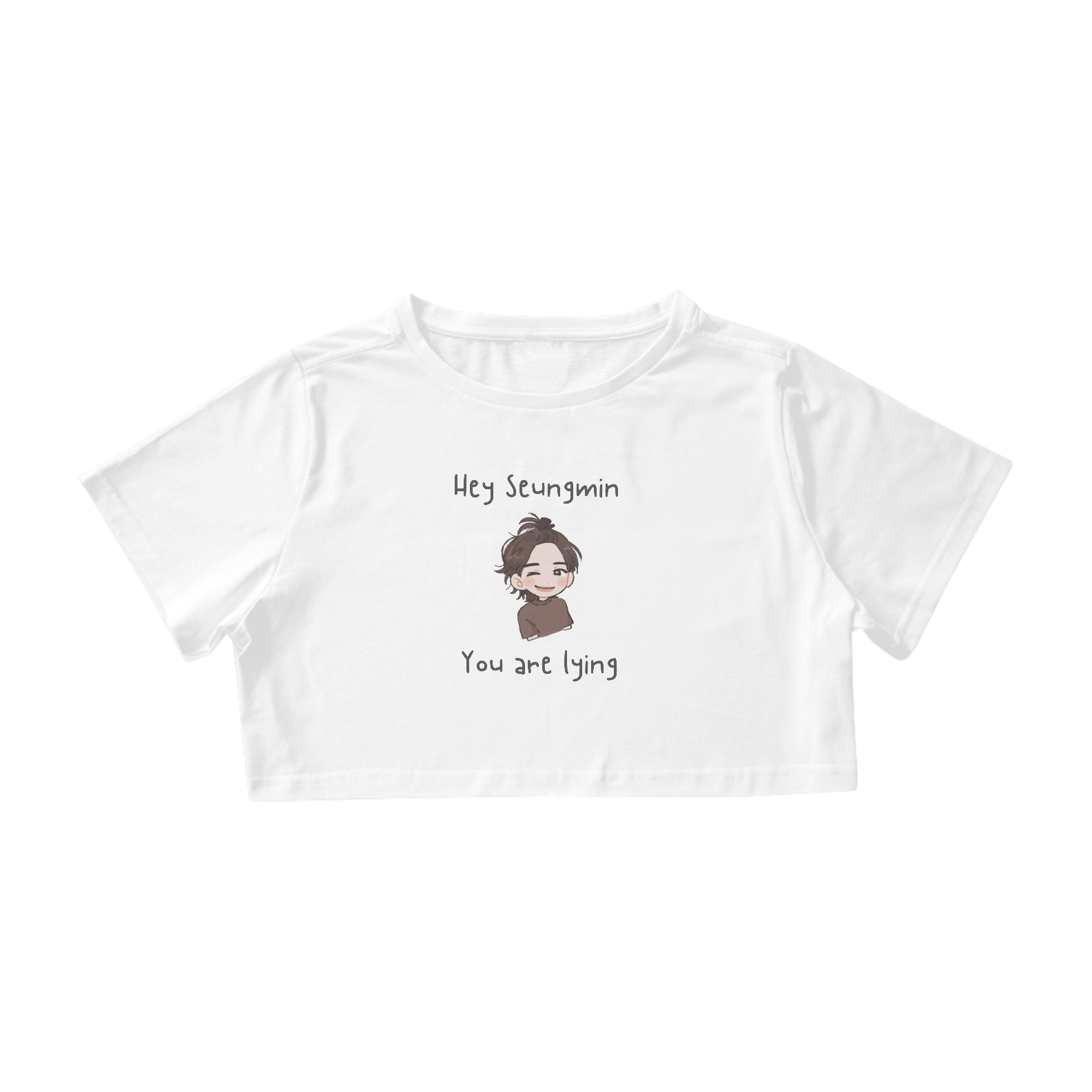 Nome do produto: Hey Seungmin you are lying - Cropped