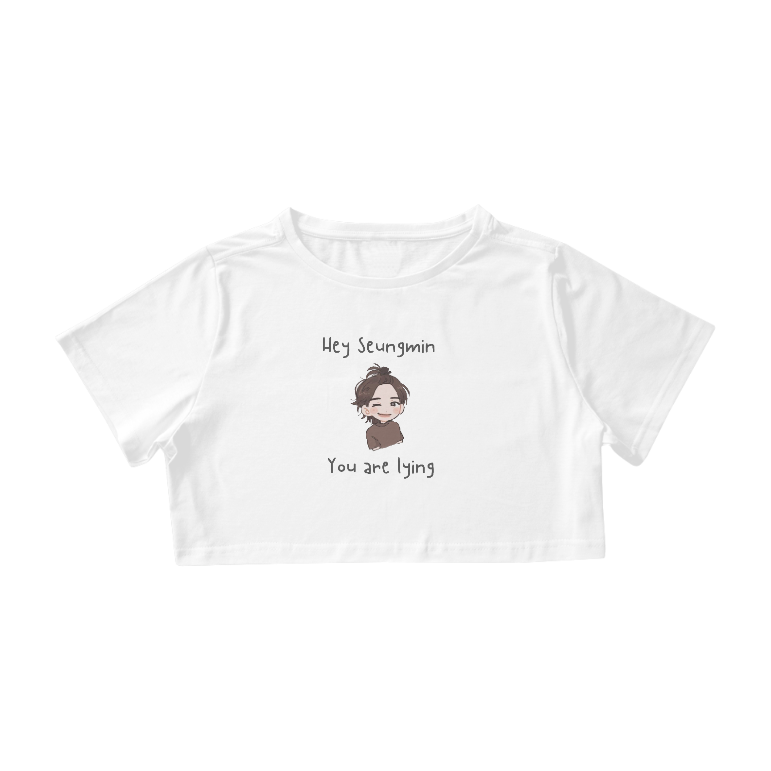 Nome do produto: Hey Seungmin you are lying - Cropped