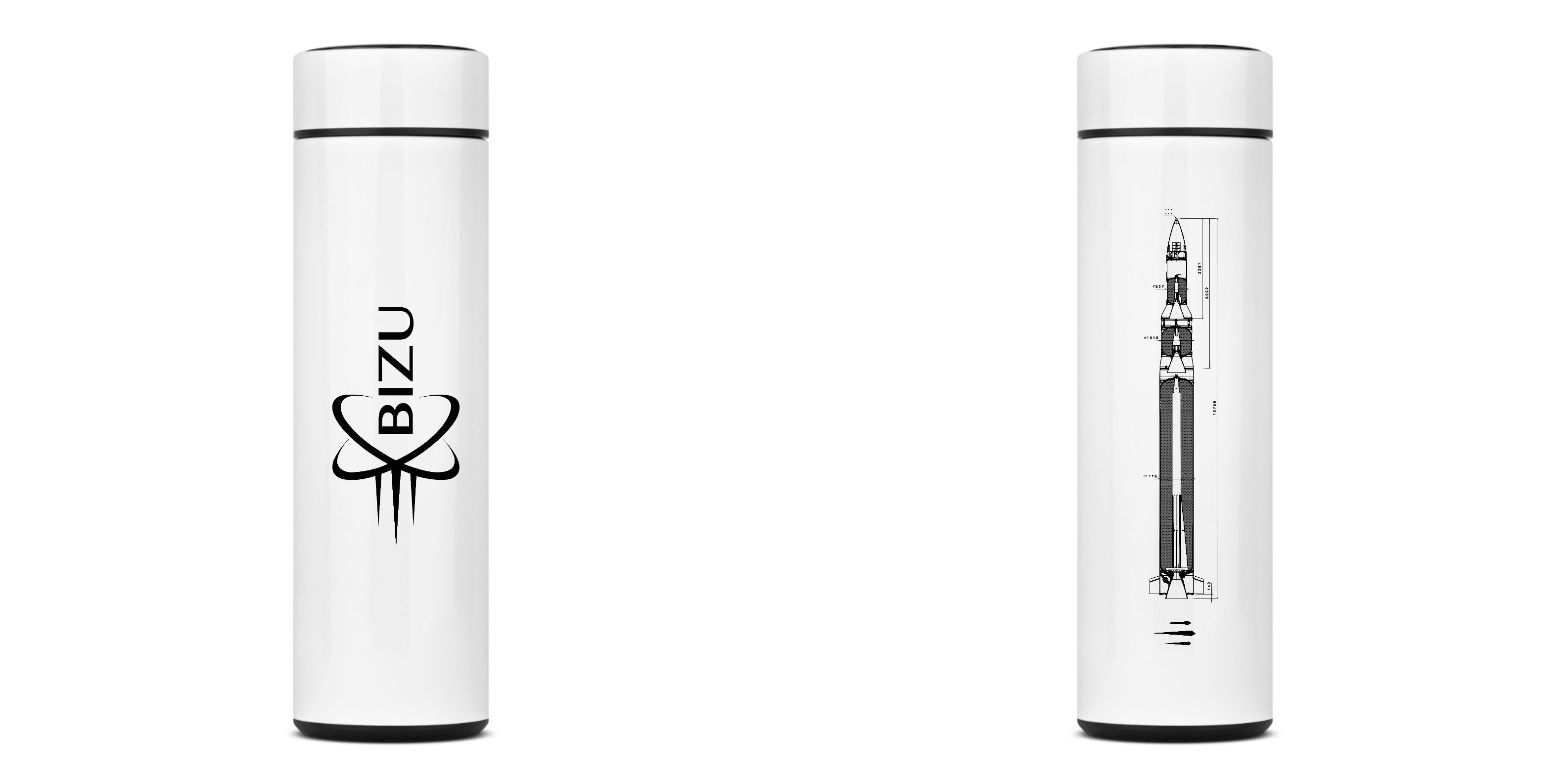 Nome do produto: Garrafa Térmica Bizu Space