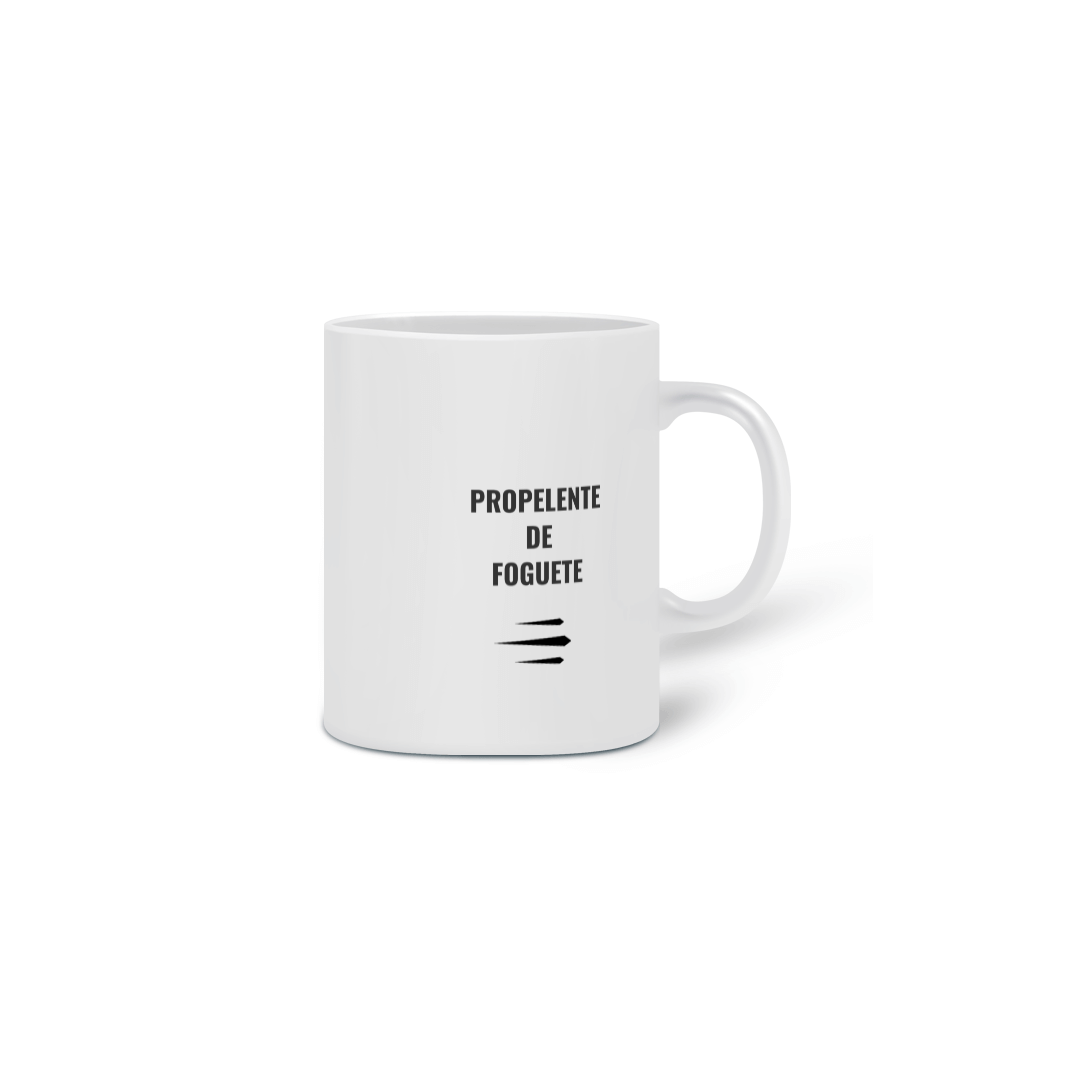 Caneca Propelente de Foguete