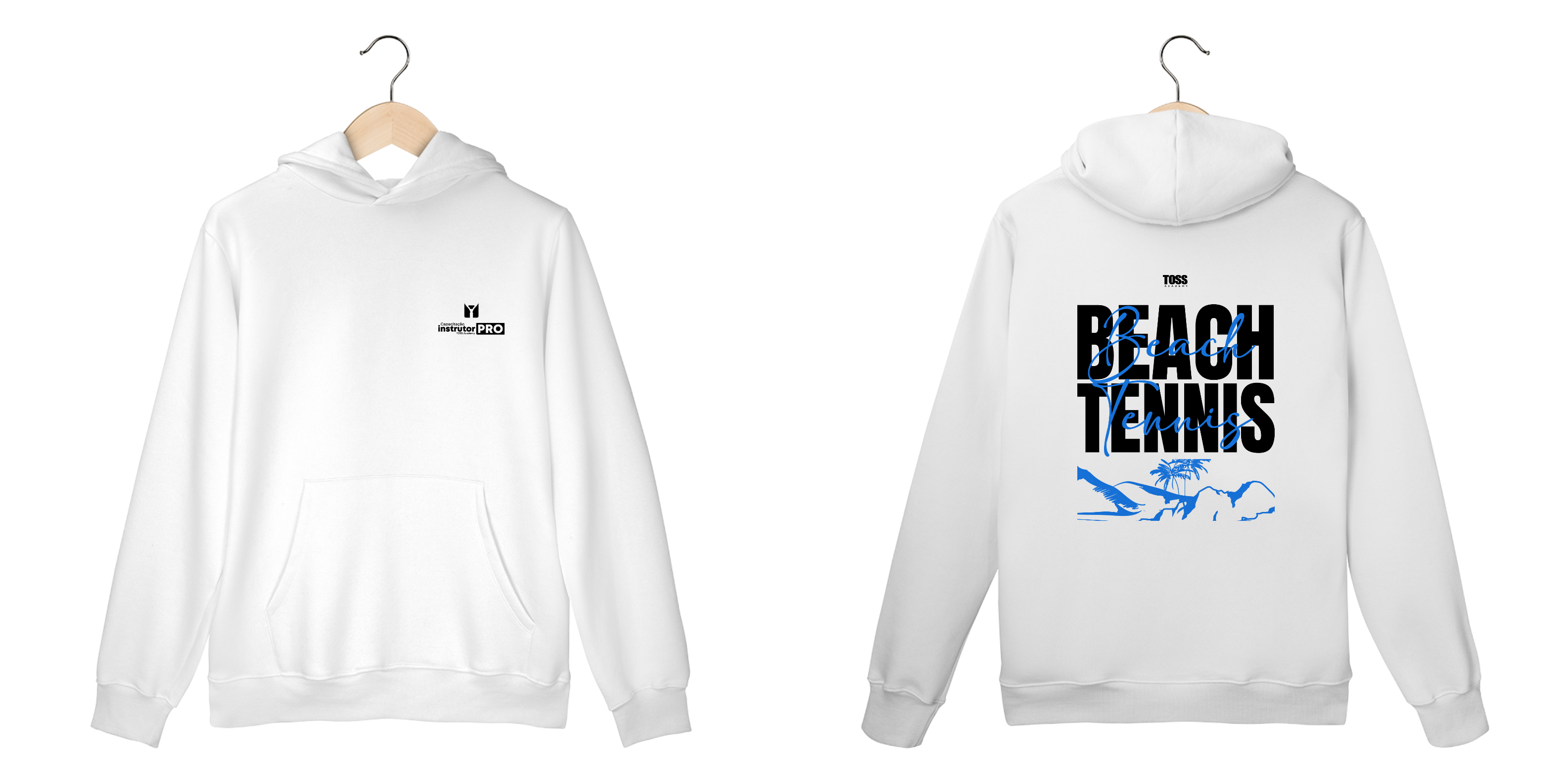 Moletom Capuz Unisex INSTRUTOR PRO - Beach