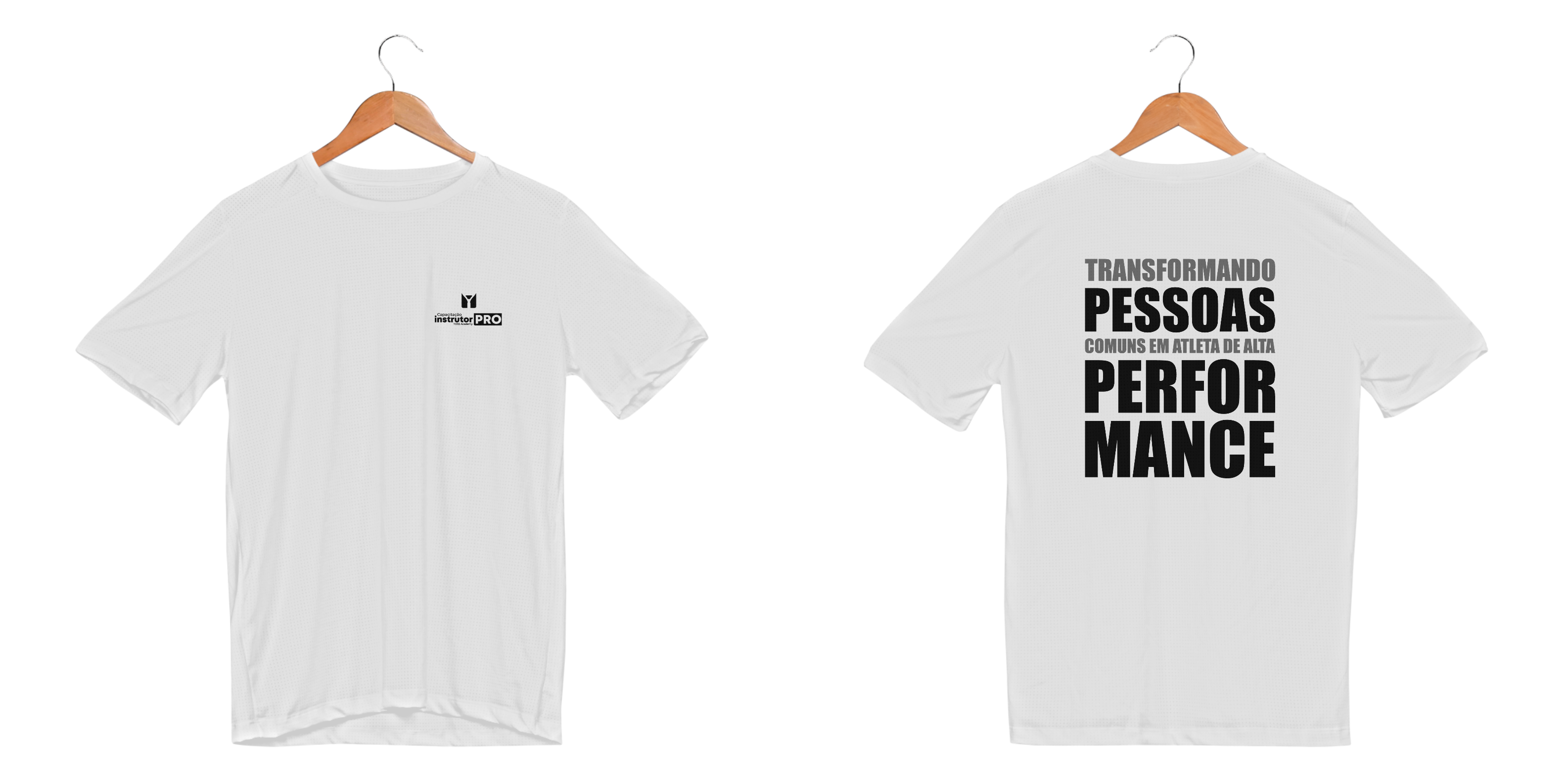 Camiseta Sport Dry UV Masculina INSTRUTOR PRO - Frase