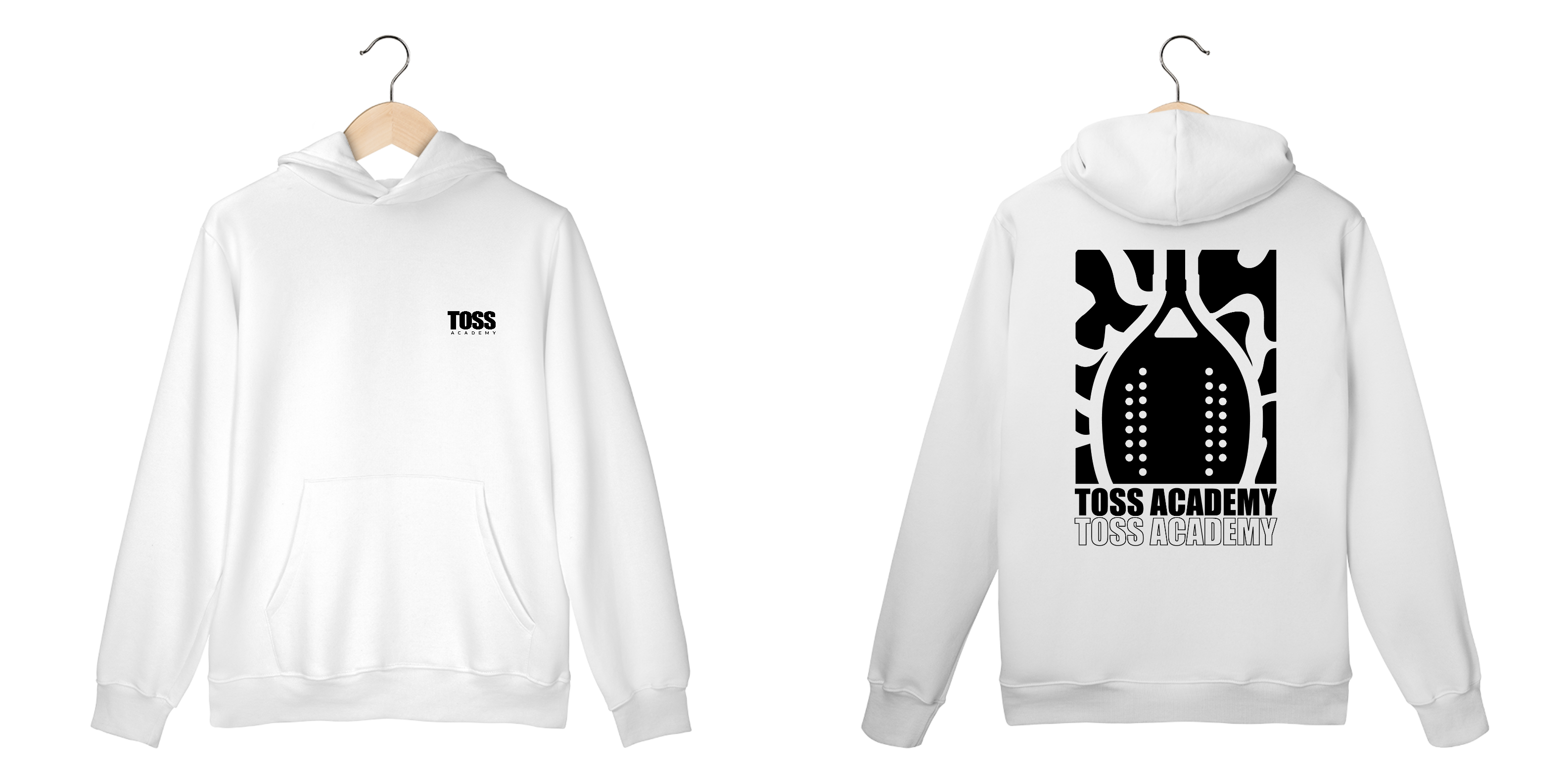 Moletom Capuz Unisex TOSS ACADEMY - Raquete