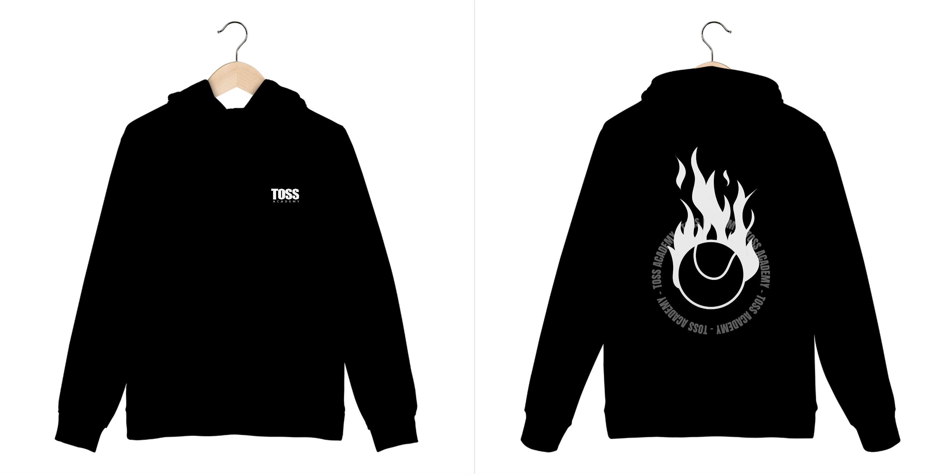 Moletom Capuz Unisex TOSS ACADEMY - Bola