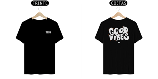 Camiseta Algodão Unisex TOSS ACADEMY - Good Vibes
