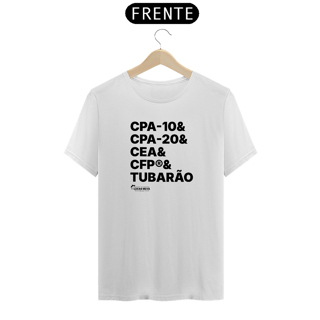 Camiseta Certificações | Branca