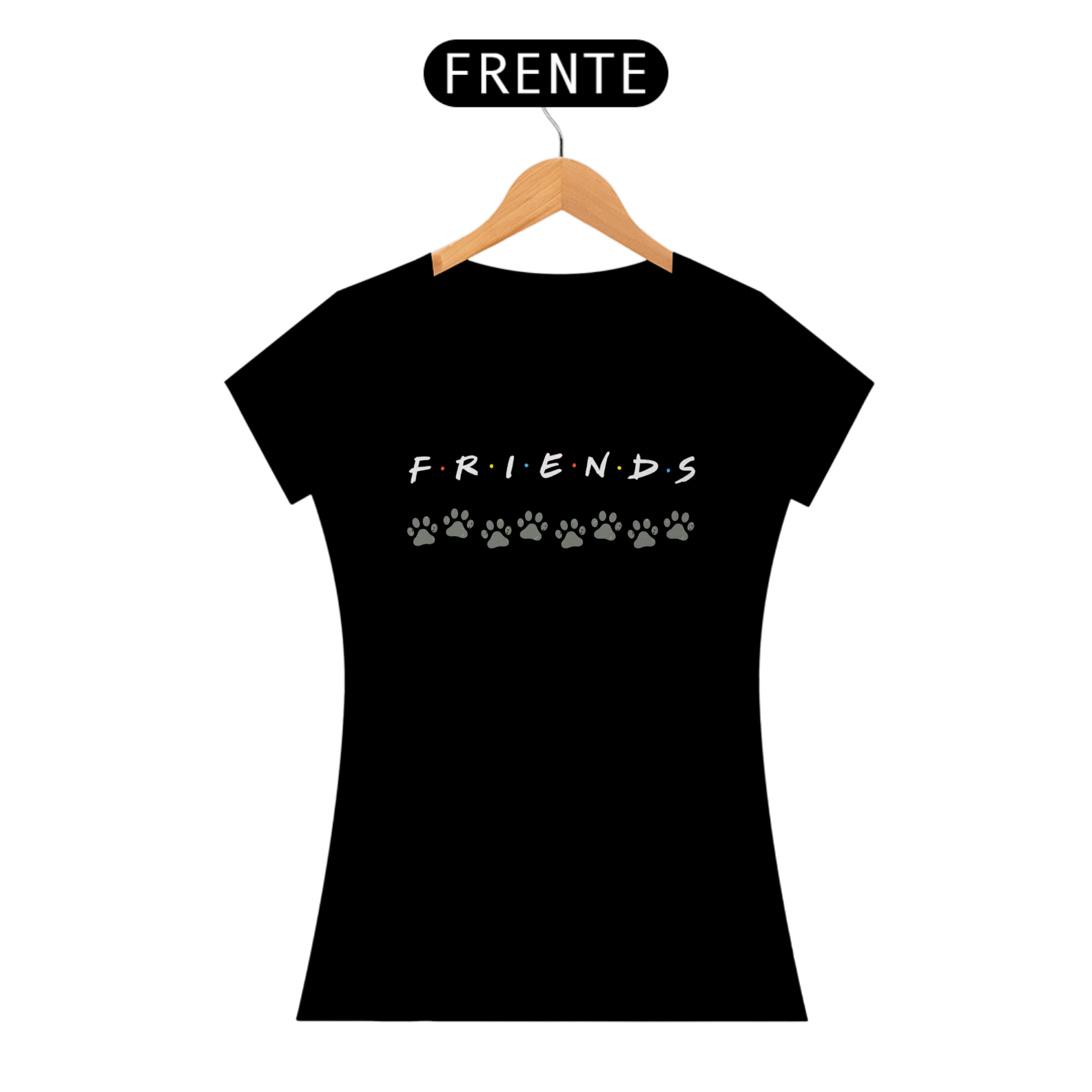 Nome do produto: Camisa Friend Dog F