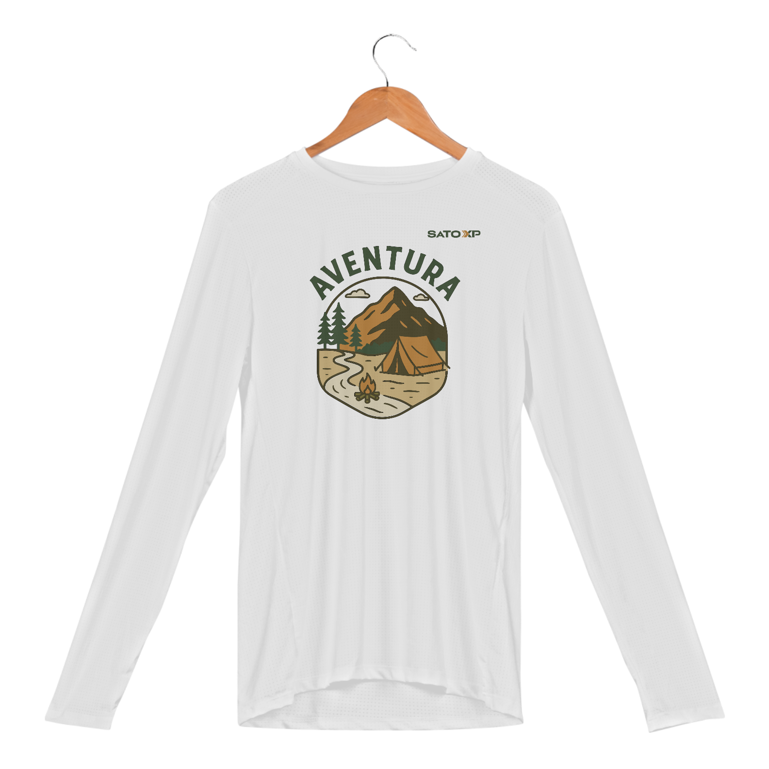 Nome do produto: Camisa Dry Fit Manga Longa - Aventura