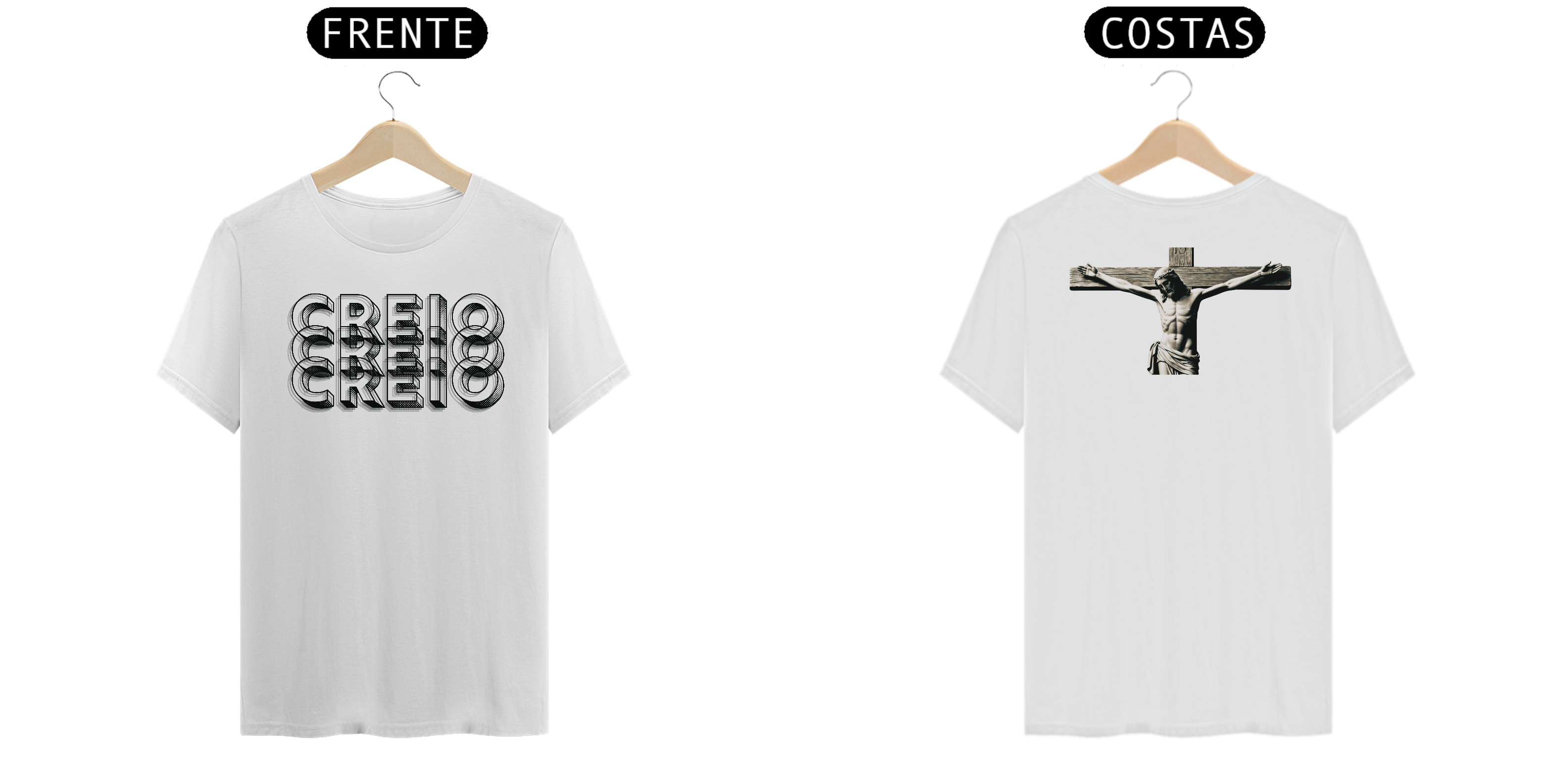 Nome do produto: Camiseta Creio