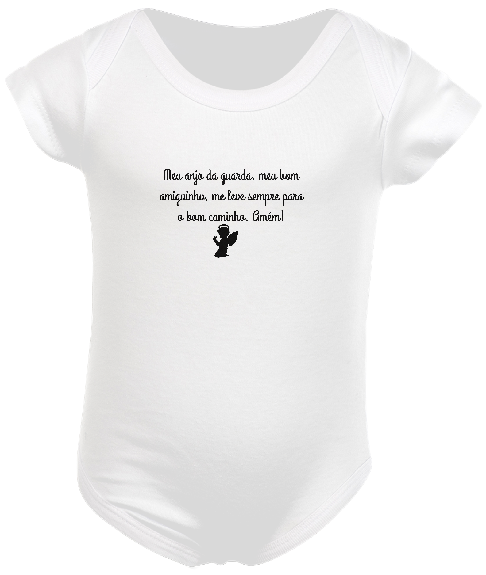 Nome do produto: Body infantil Anjo da Guarda