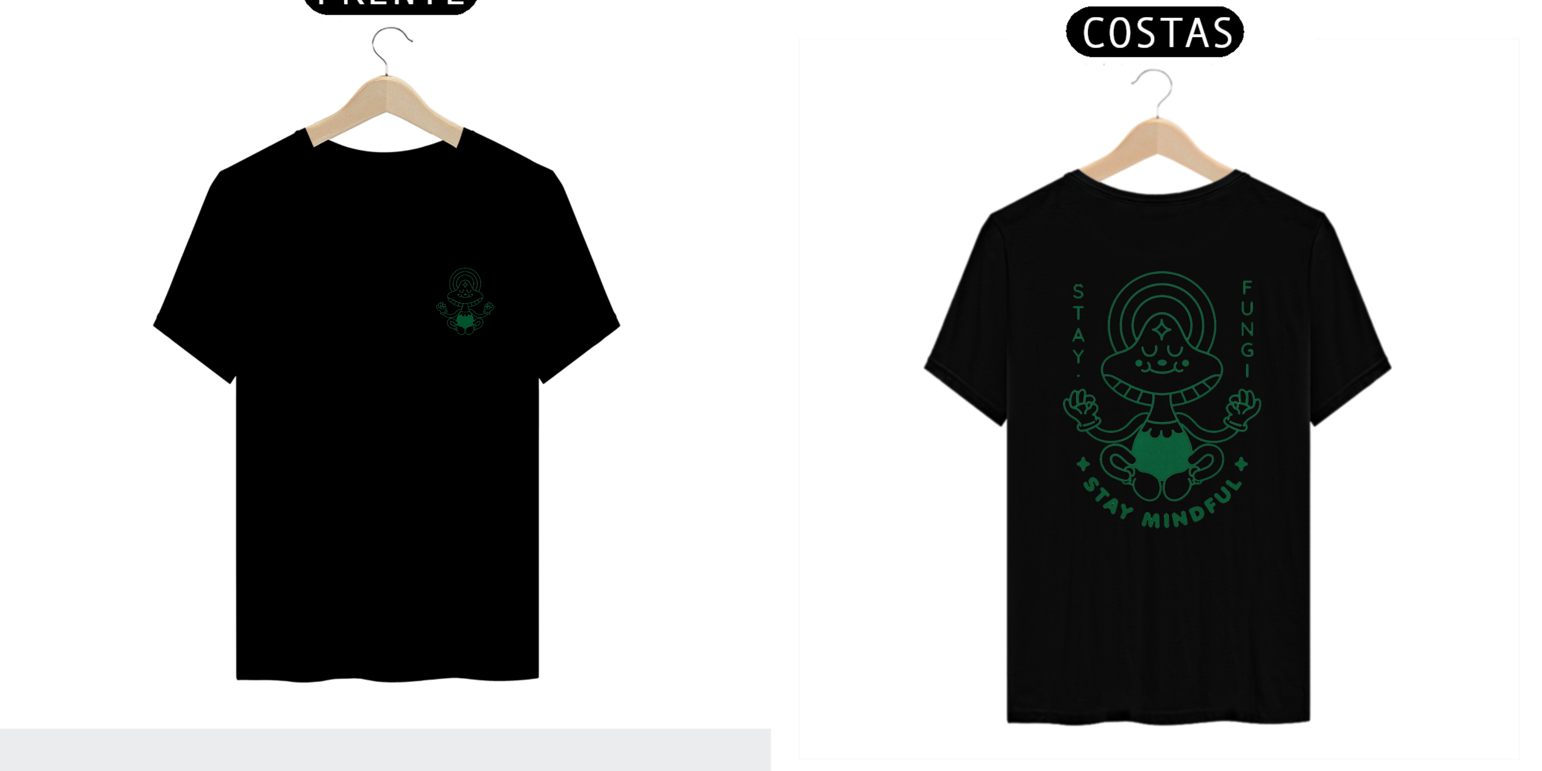 Nome do produto: Camiseta Quality Unissex Stay Mindful – Streetwear Psicodélico para Rave e Festival | Trance Wear