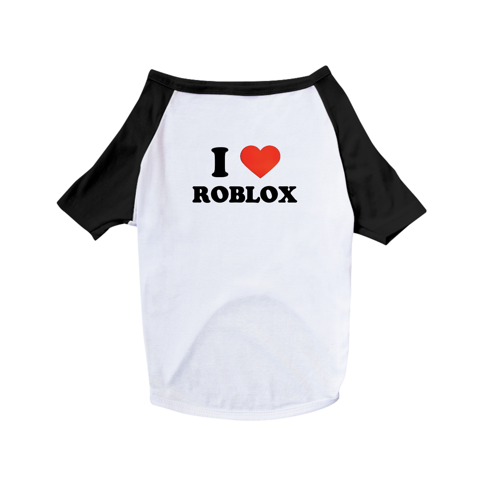 Nome do produto: T-Shirt Pet I love Roblox