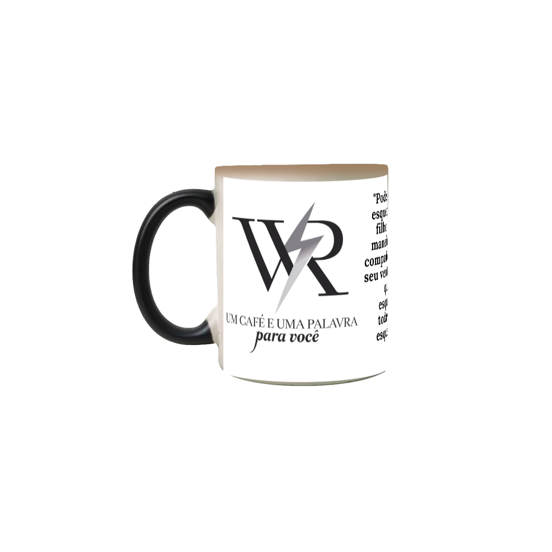 Nome do produto: CANECA MÁGICA #01 - UM CAFÉ E UMA PALAVRA PARA VOCÊ