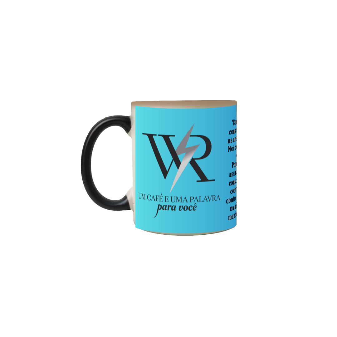 Nome do produto: CANECA MÁGICA #06 - UM CAFÉ E UMA PALAVRA PARA VOCÊ