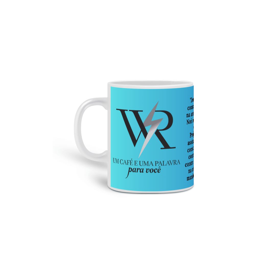 Nome do produto: CANECA 06 - UM CAFÉ E UMA PALAVRA PARA VOCÊ 