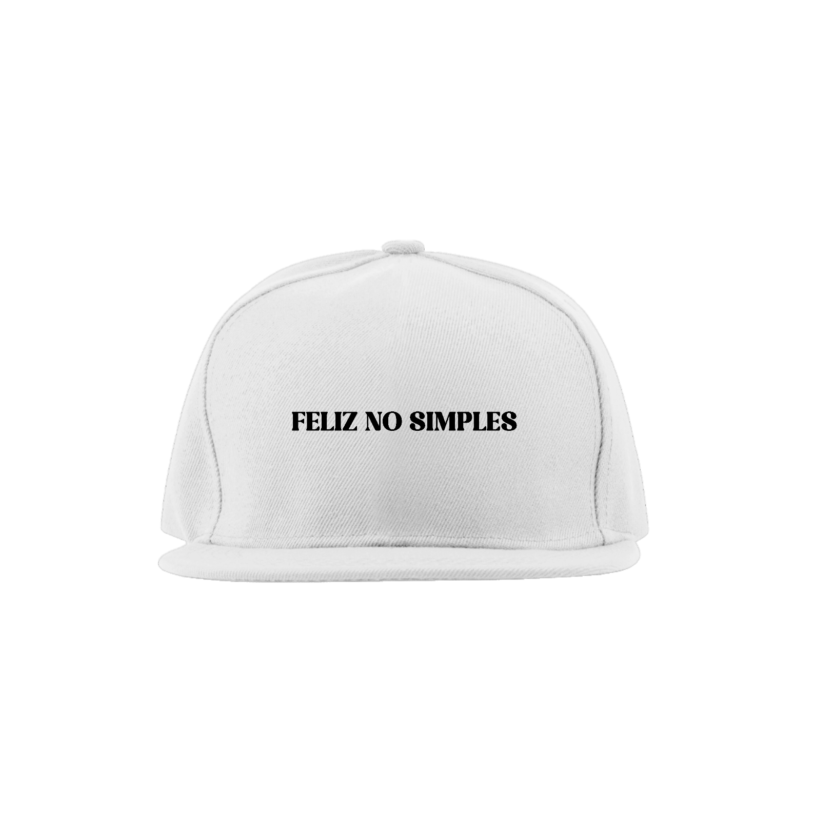 Nome do produto: Boné - Quality - BRANCO - Feliz no Simples