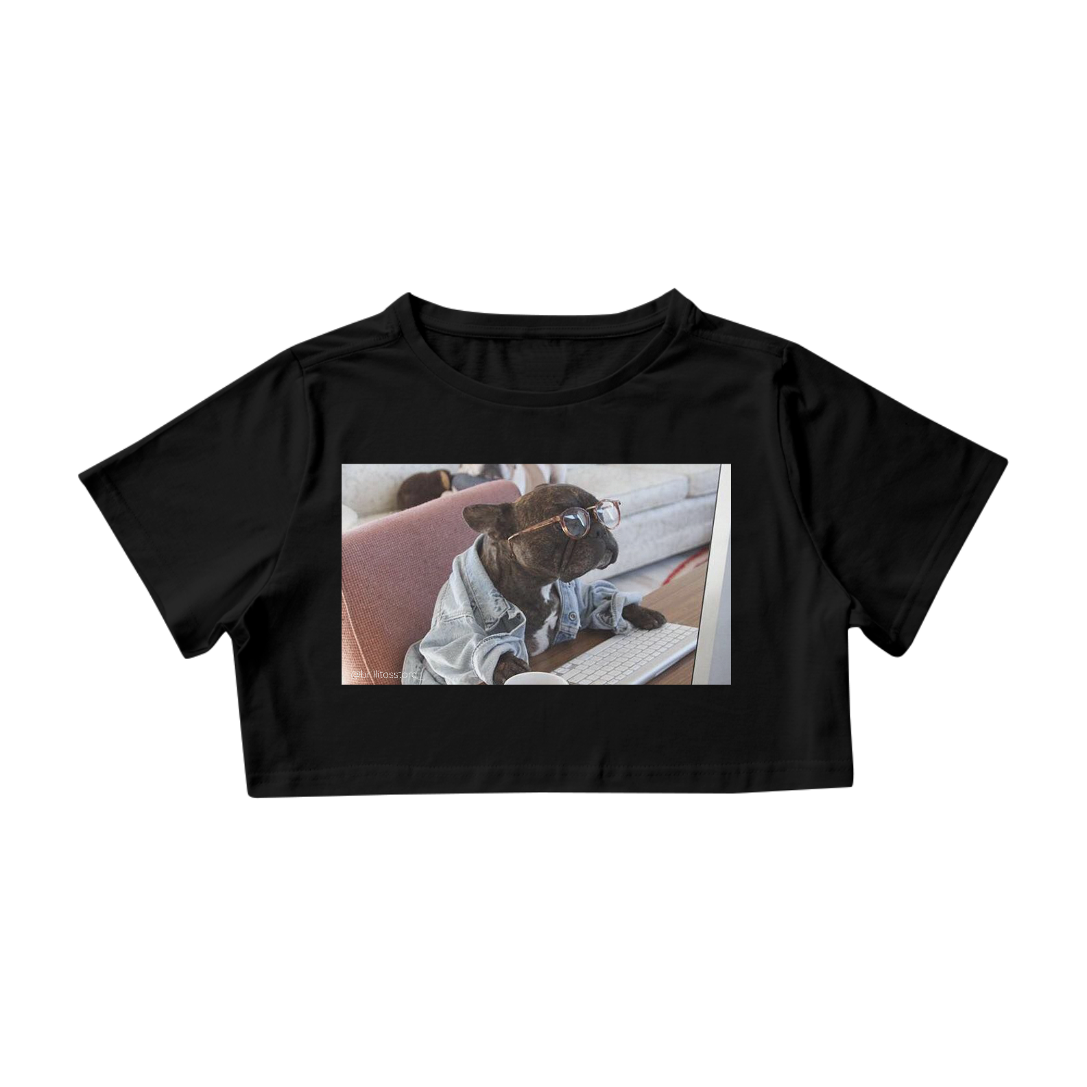 Nome do produto: Cropped - PRETO - Dog Work